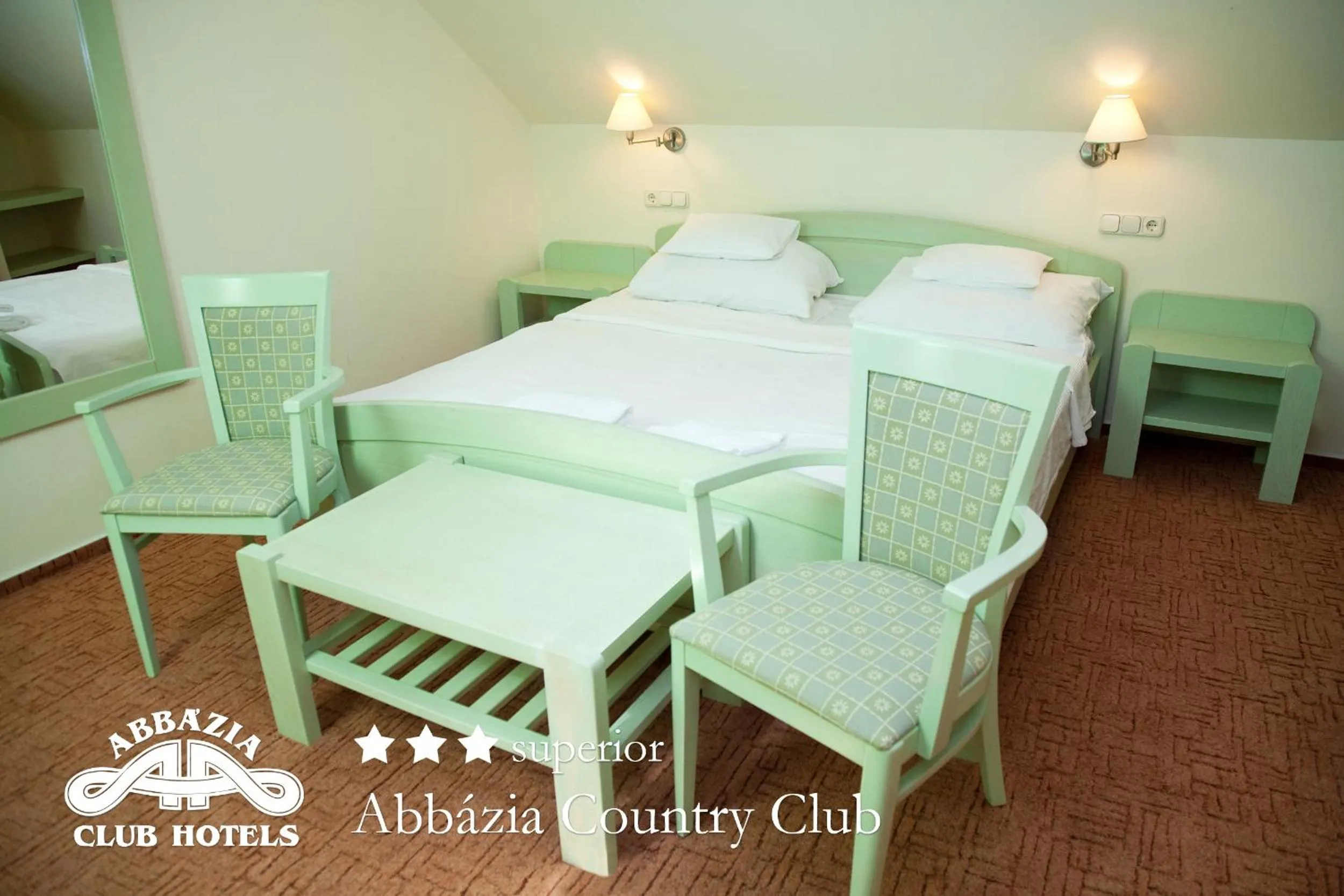 Bedroom, Bed in Abbazia Country Club