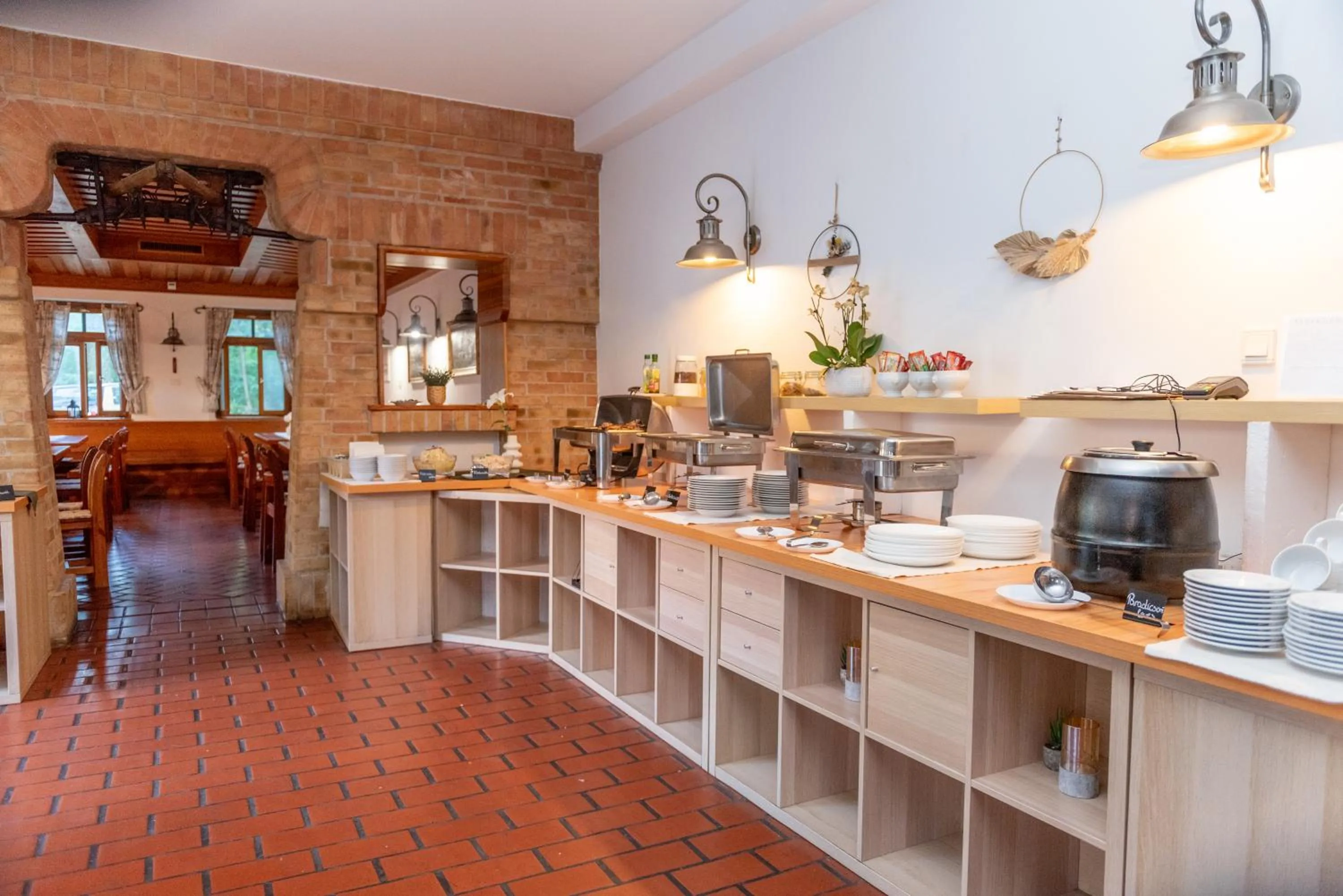 Buffet breakfast in Abbazia Country Club