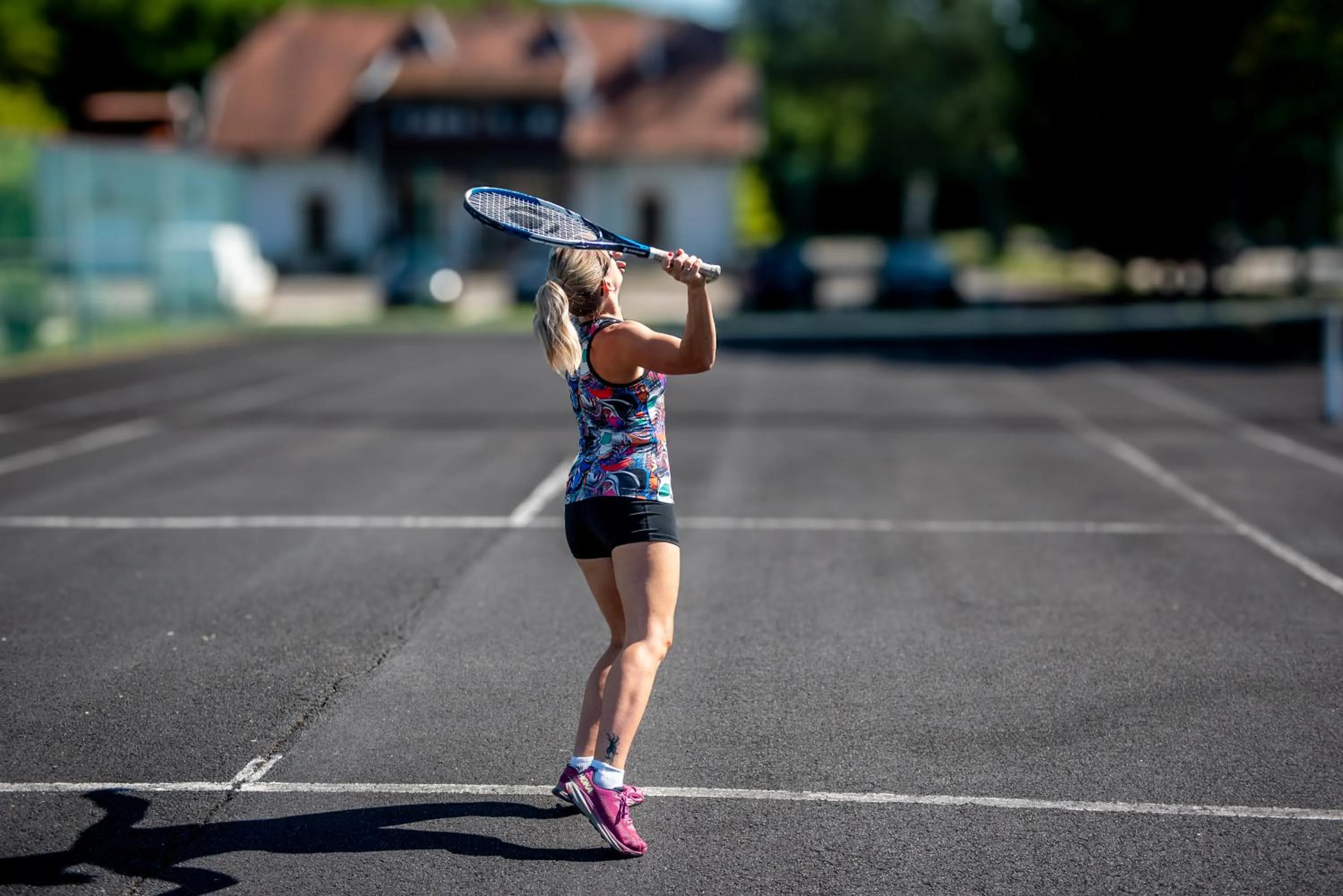 Tennis court in Abbazia Country Club