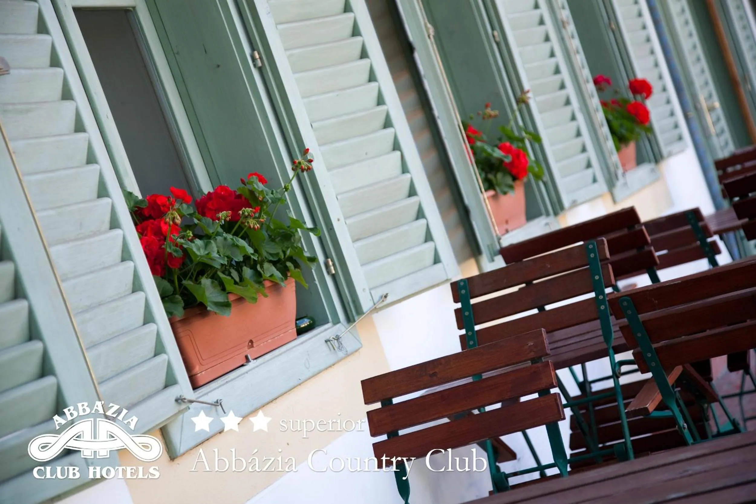 Facade/entrance in Abbazia Country Club