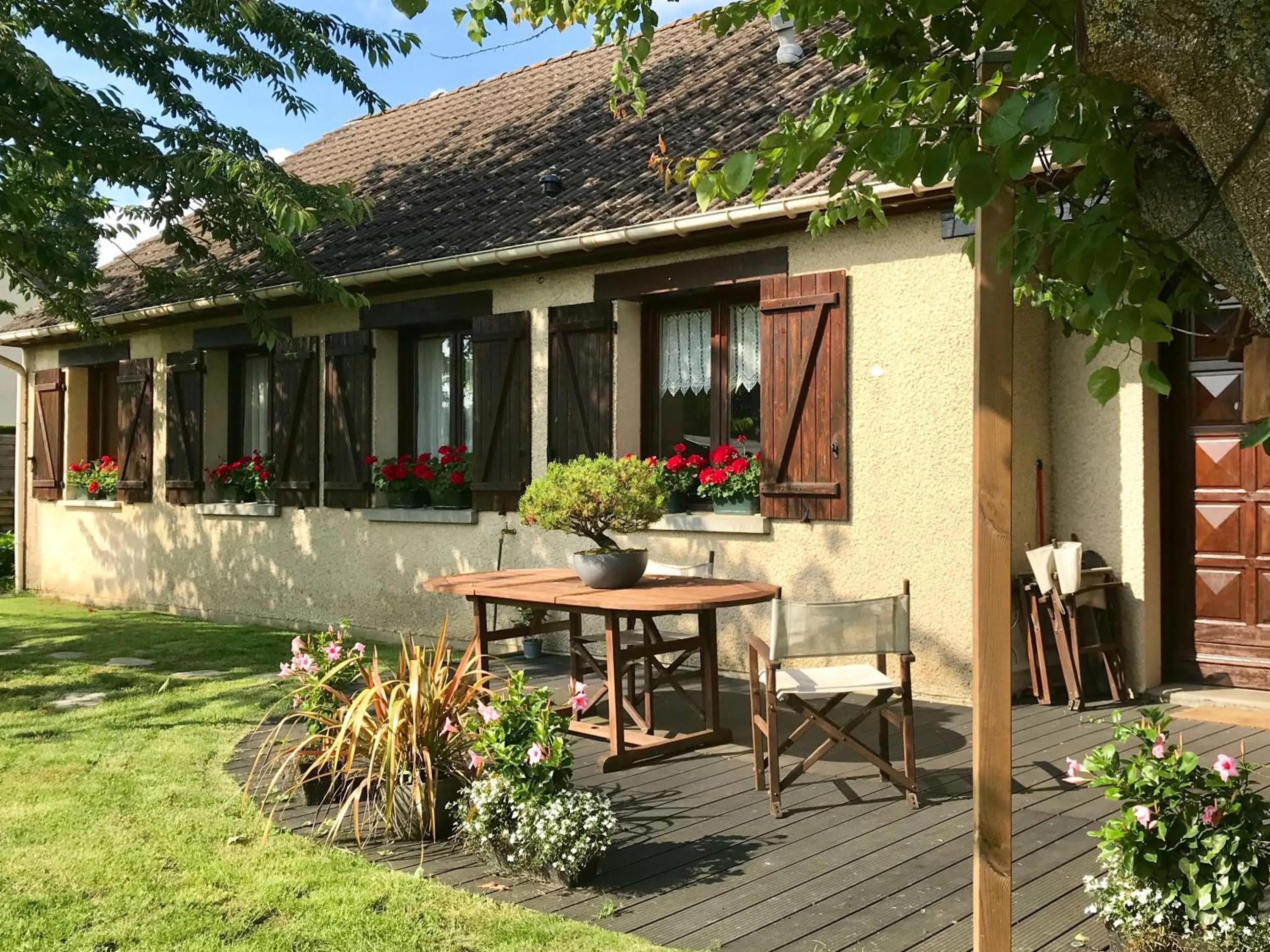 Garden in Chambres tout confort du Tilleul
