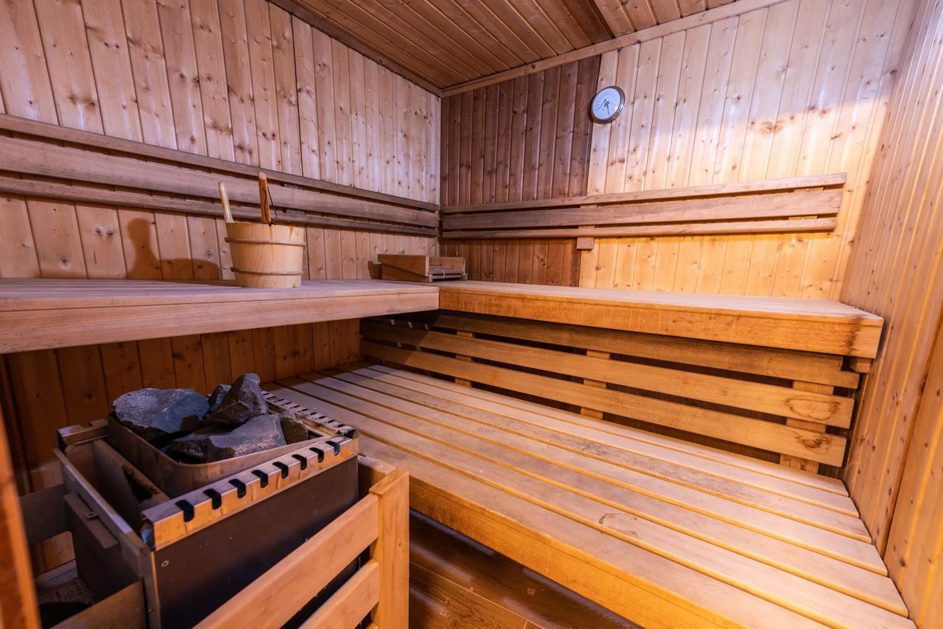 Sauna in Mövenpick Hotel Lalez Durres