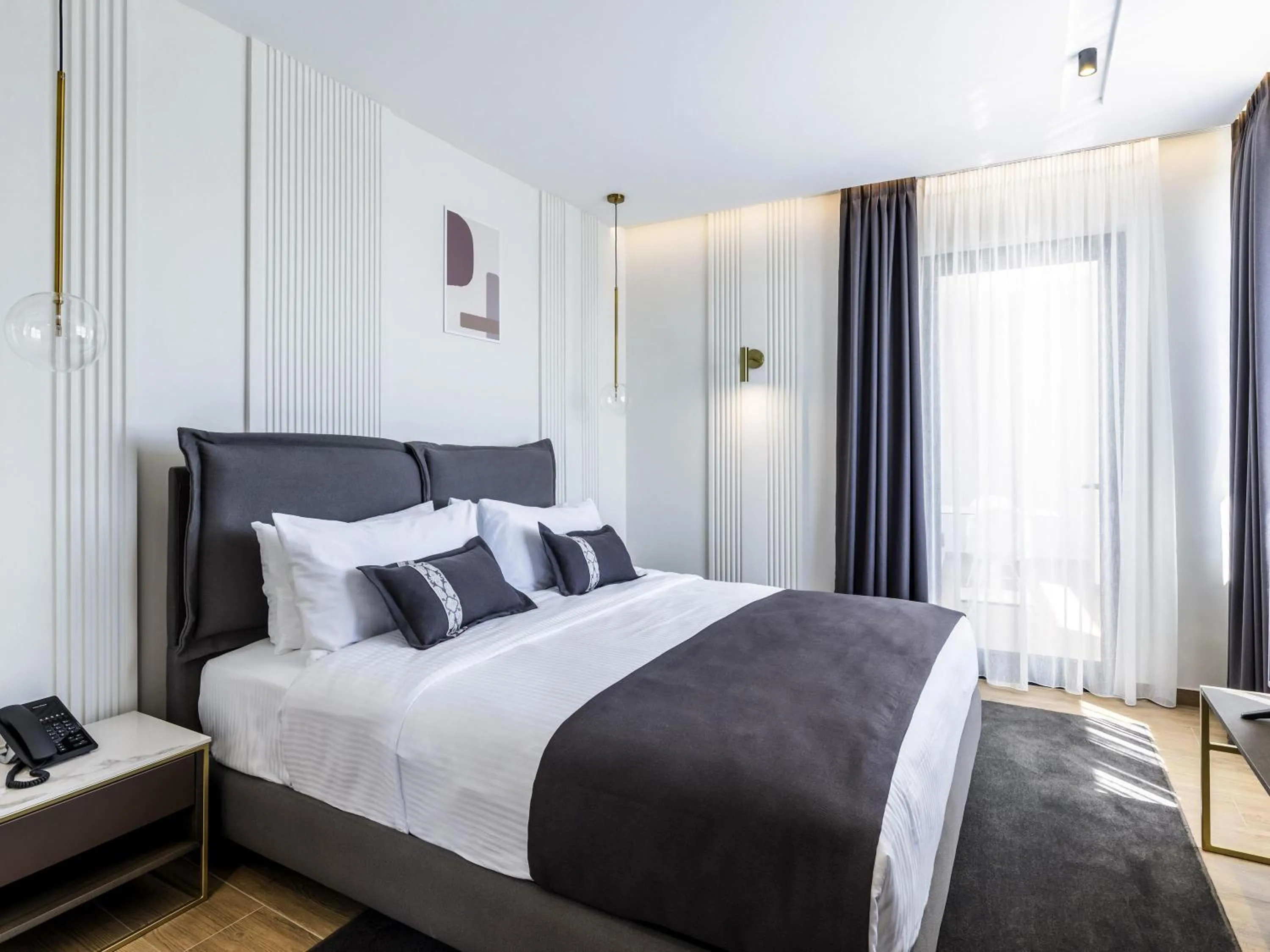 Bedroom, Bed in Mövenpick Hotel Lalez Durres