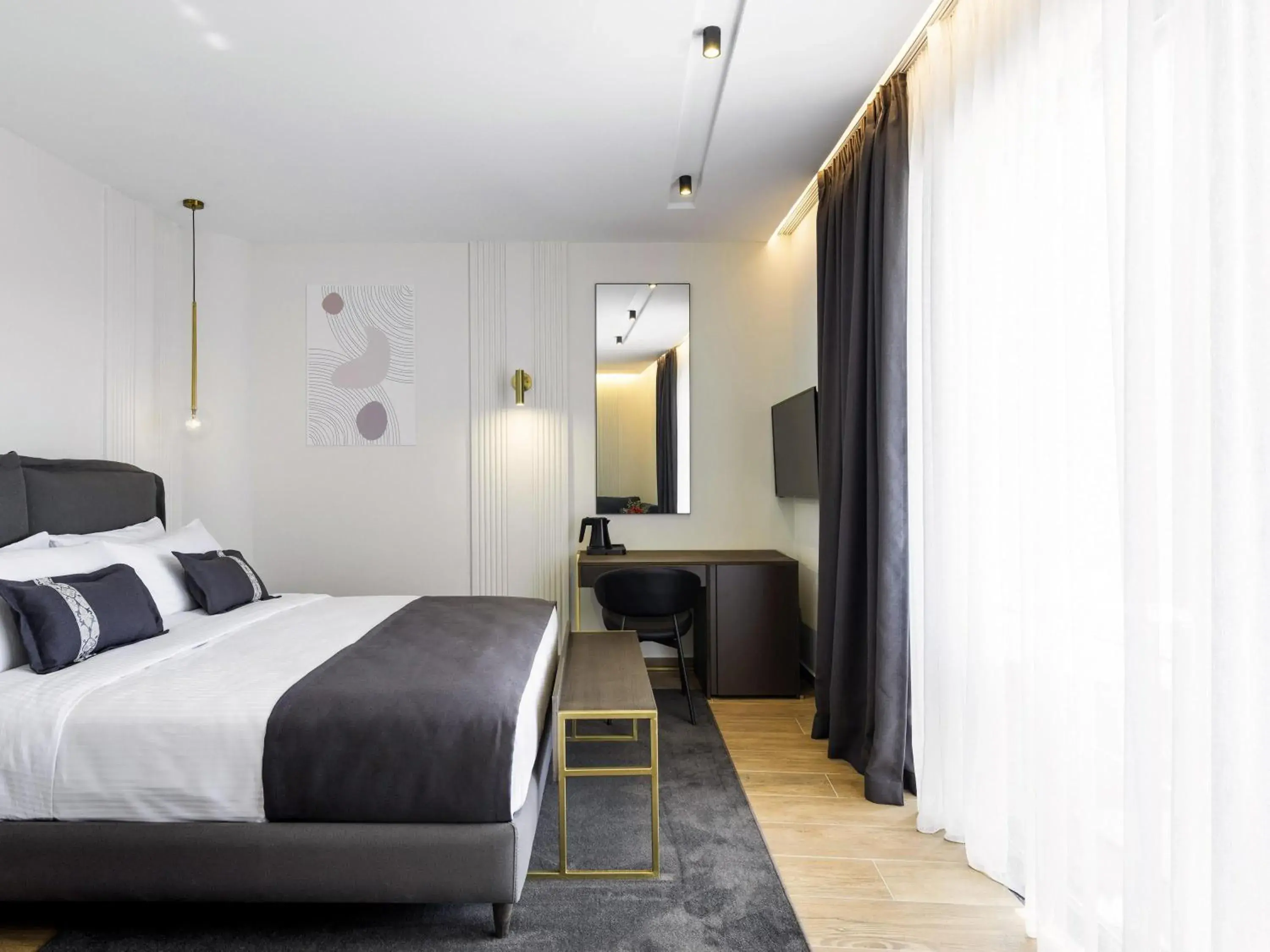 Bedroom in Mövenpick Hotel Lalez Durres Bedroom in Mövenpick Hotel Lalez Durres