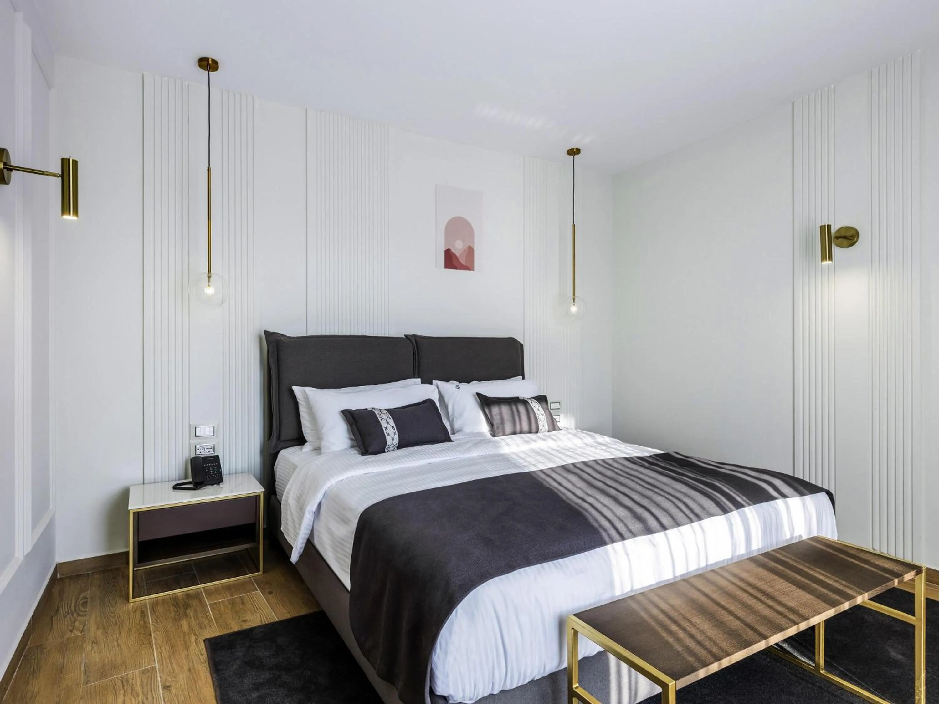 Bedroom, Bed in Mövenpick Hotel Lalez Durres