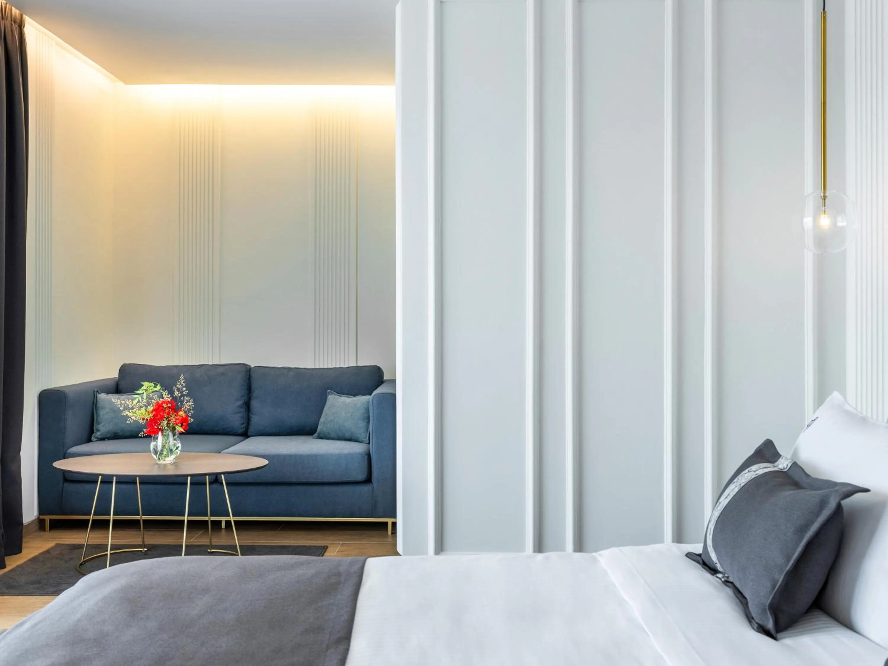 Seating area, Bed in Mövenpick Hotel Lalez Durres