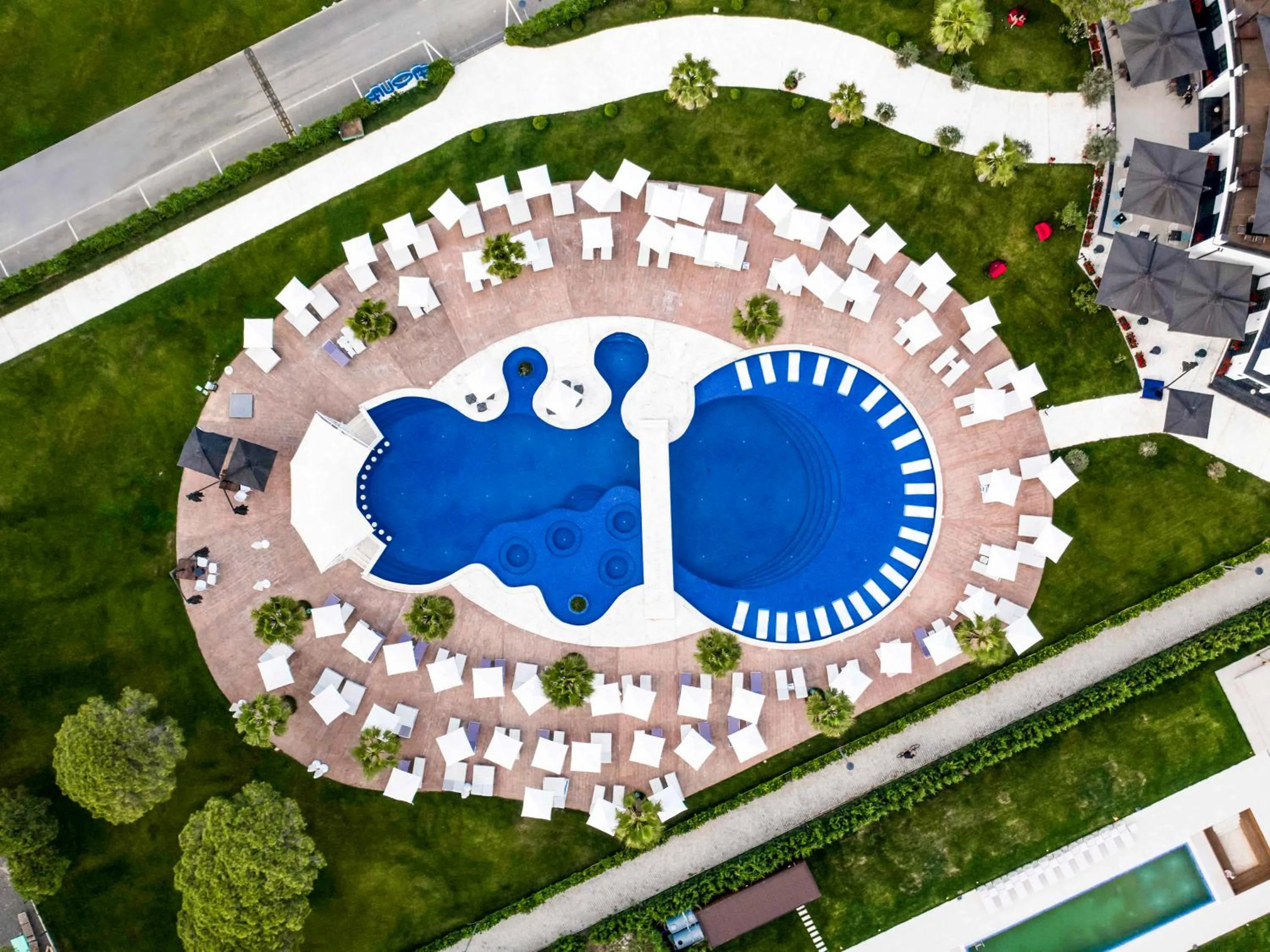 Bird's eye view in Mövenpick Hotel Lalez Durres