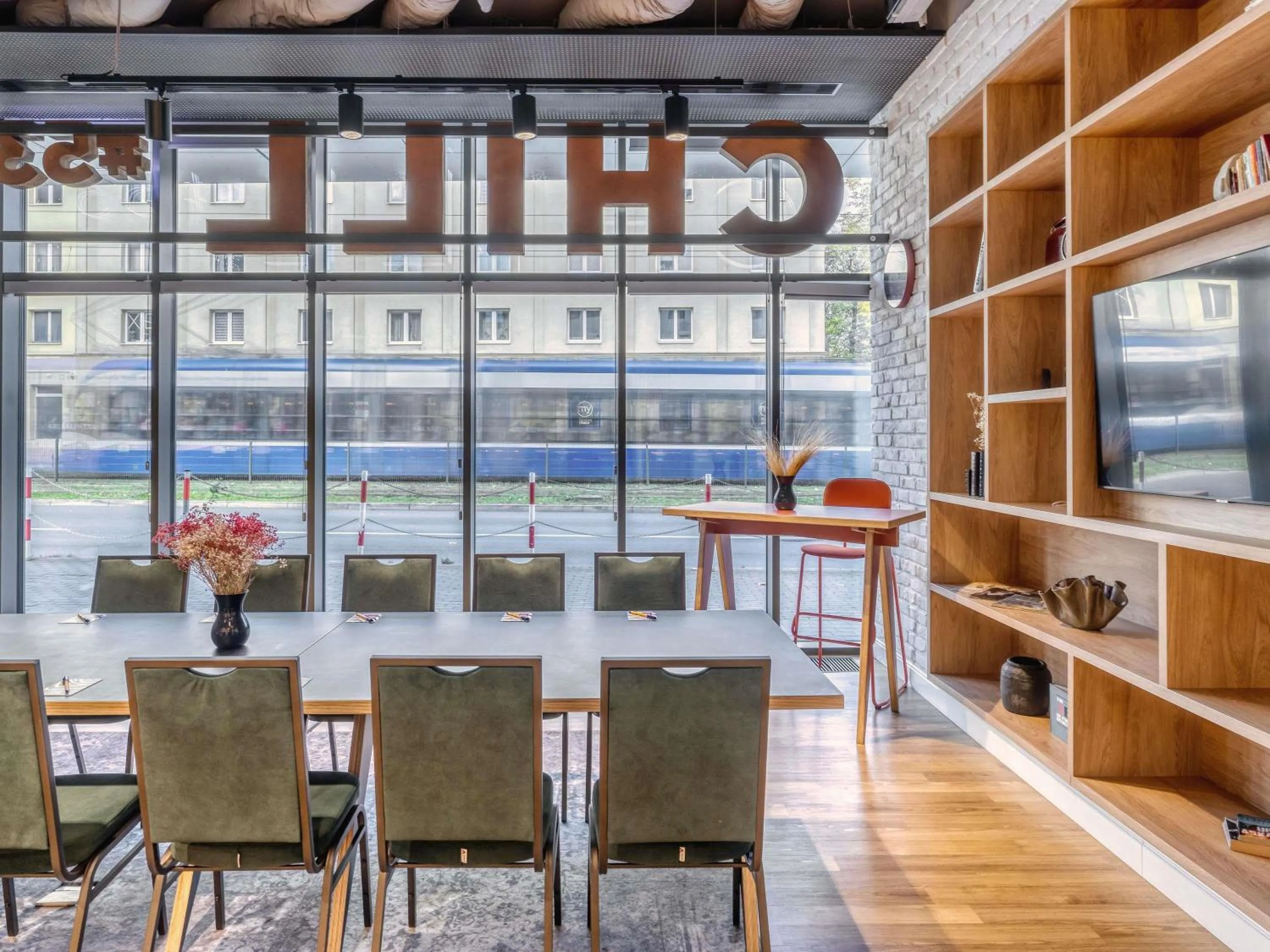 Meeting/conference room in ibis Styles Kraków Centrum