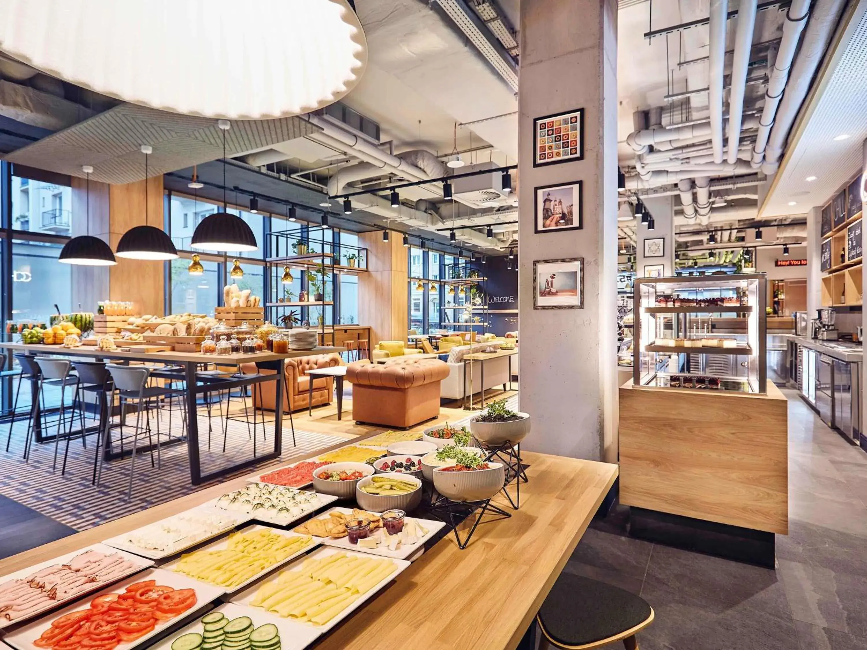 Breakfast in ibis Styles Kraków Centrum Breakfast in ibis Styles Kraków Centrum