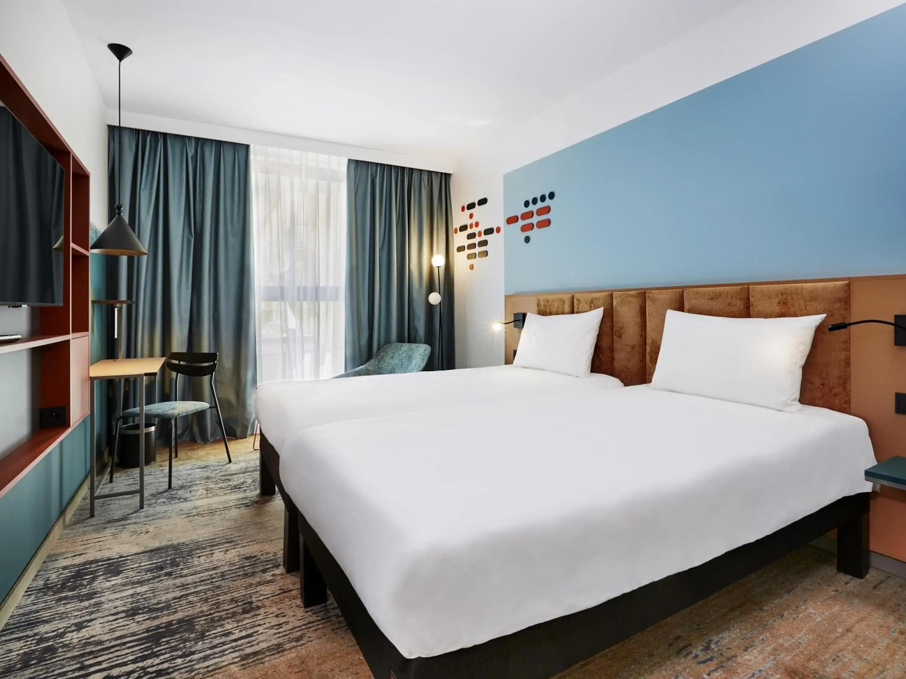 Bedroom, Bed in ibis Styles Kraków Centrum Bedroom, Bed in ibis Styles Kraków Centrum