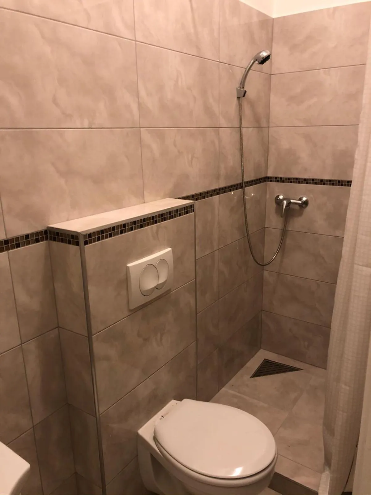Bathroom in Omega Apartments Budapest