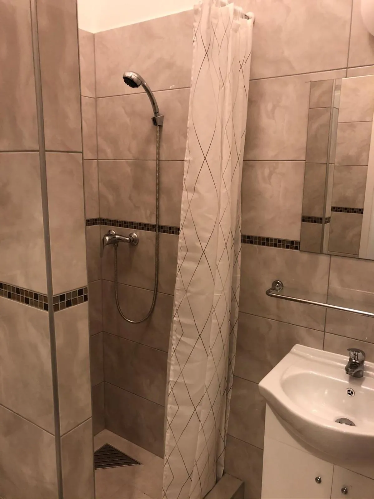 Bathroom in Omega Apartments Budapest