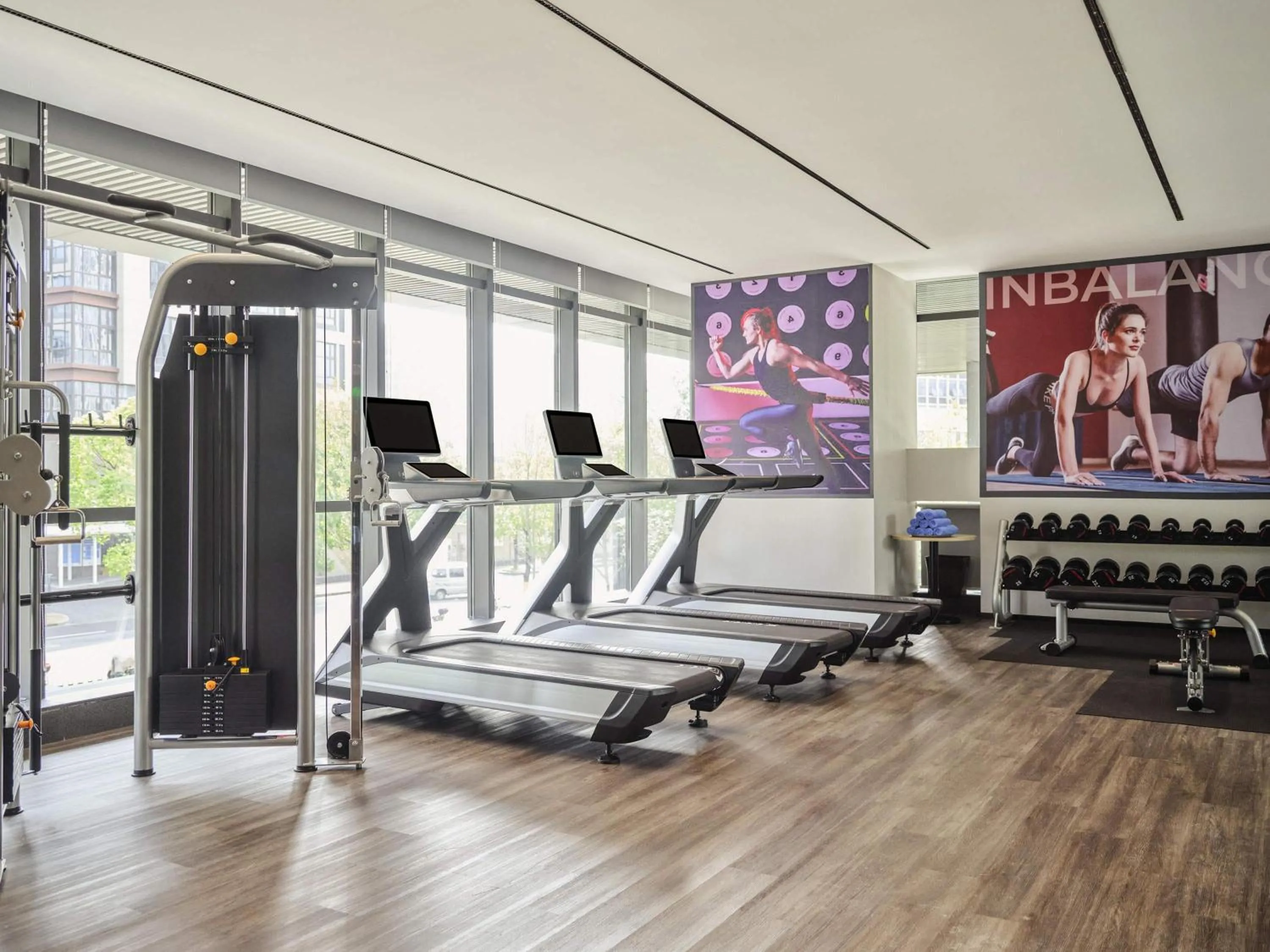 Fitness centre/facilities in Novotel Shanghai Qingpu Excellence