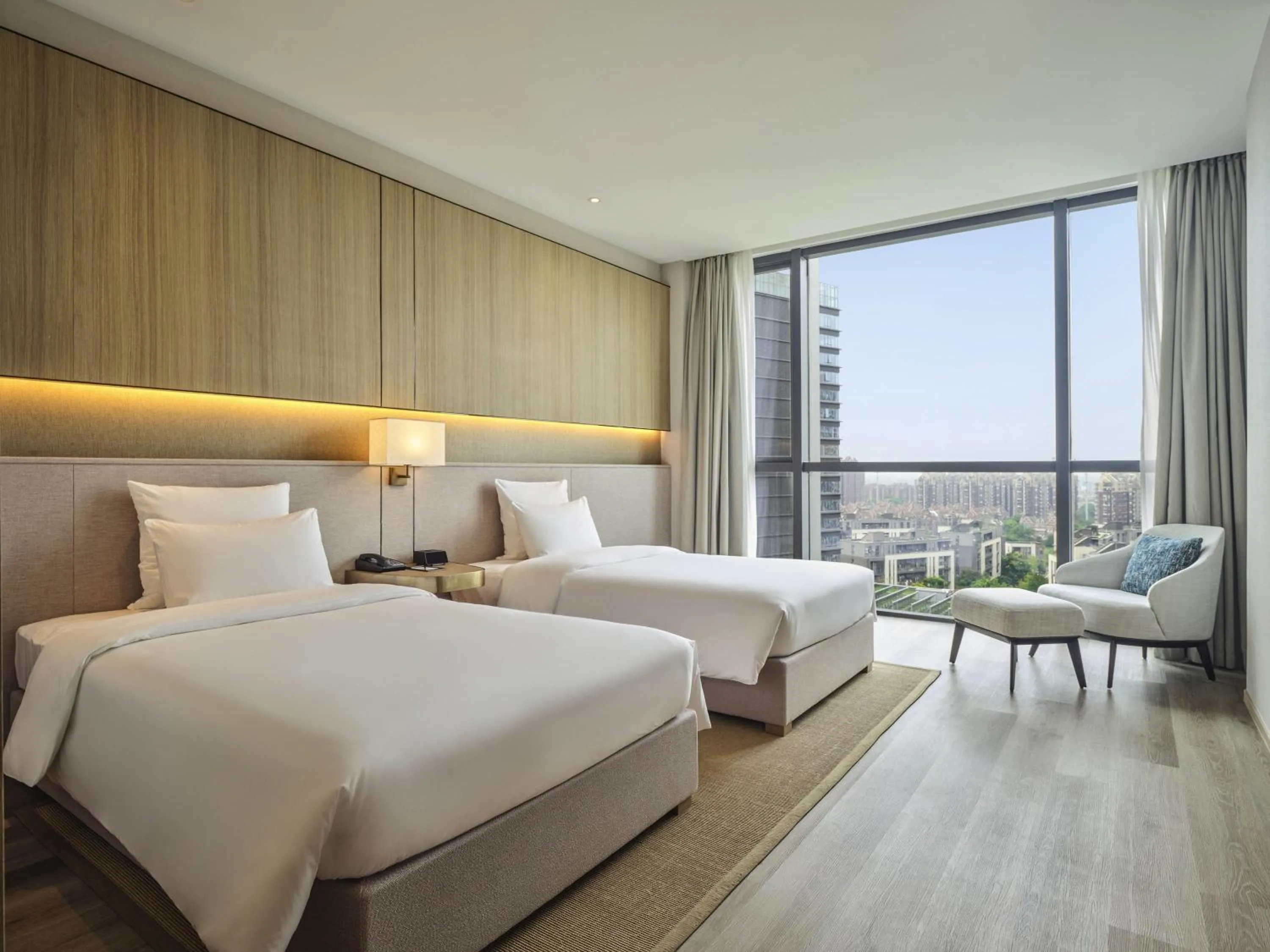 Bedroom, Bed in Novotel Shanghai Qingpu Excellence