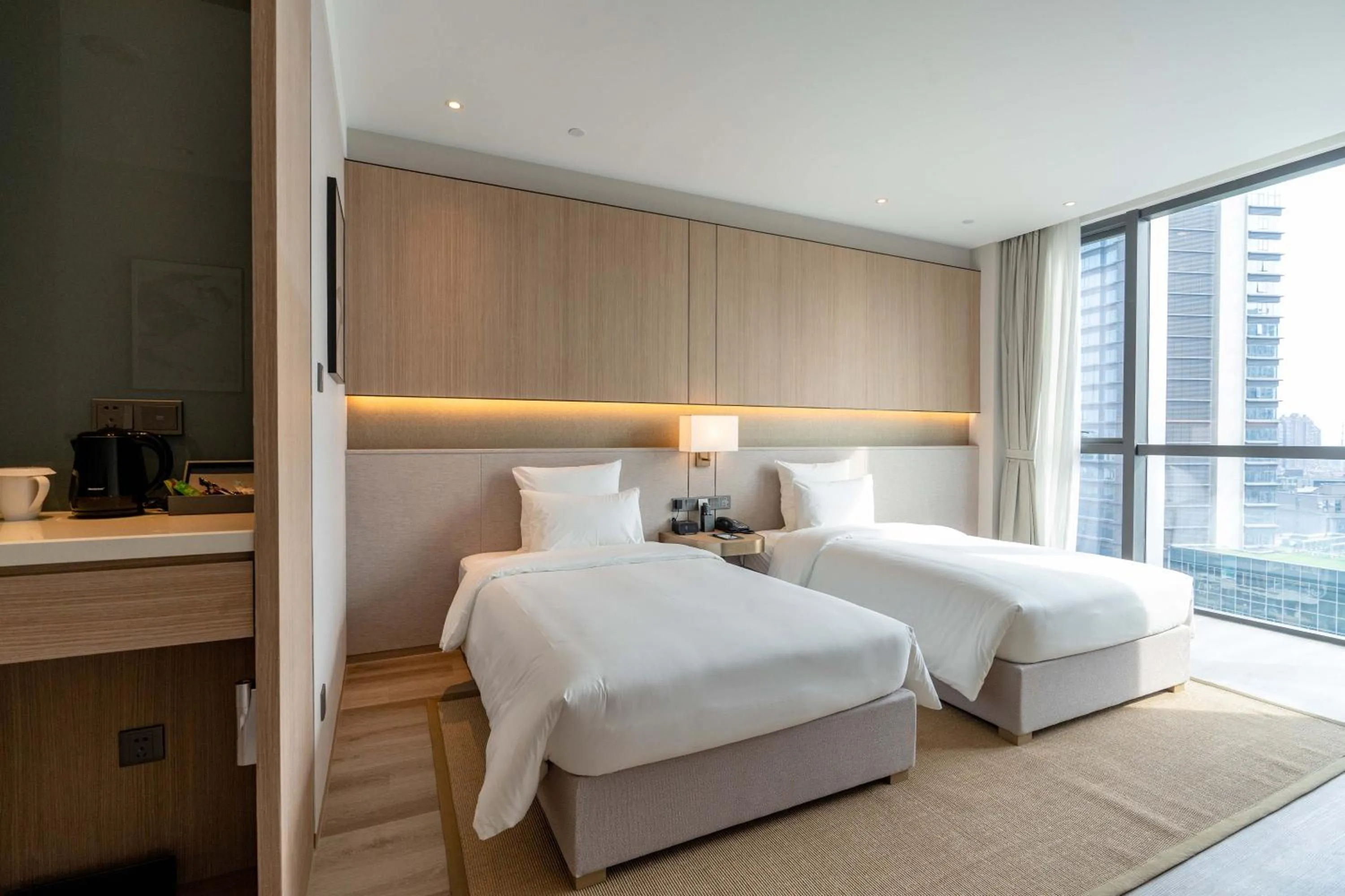 Photo of the whole room, Bed in Novotel Shanghai Qingpu Excellence