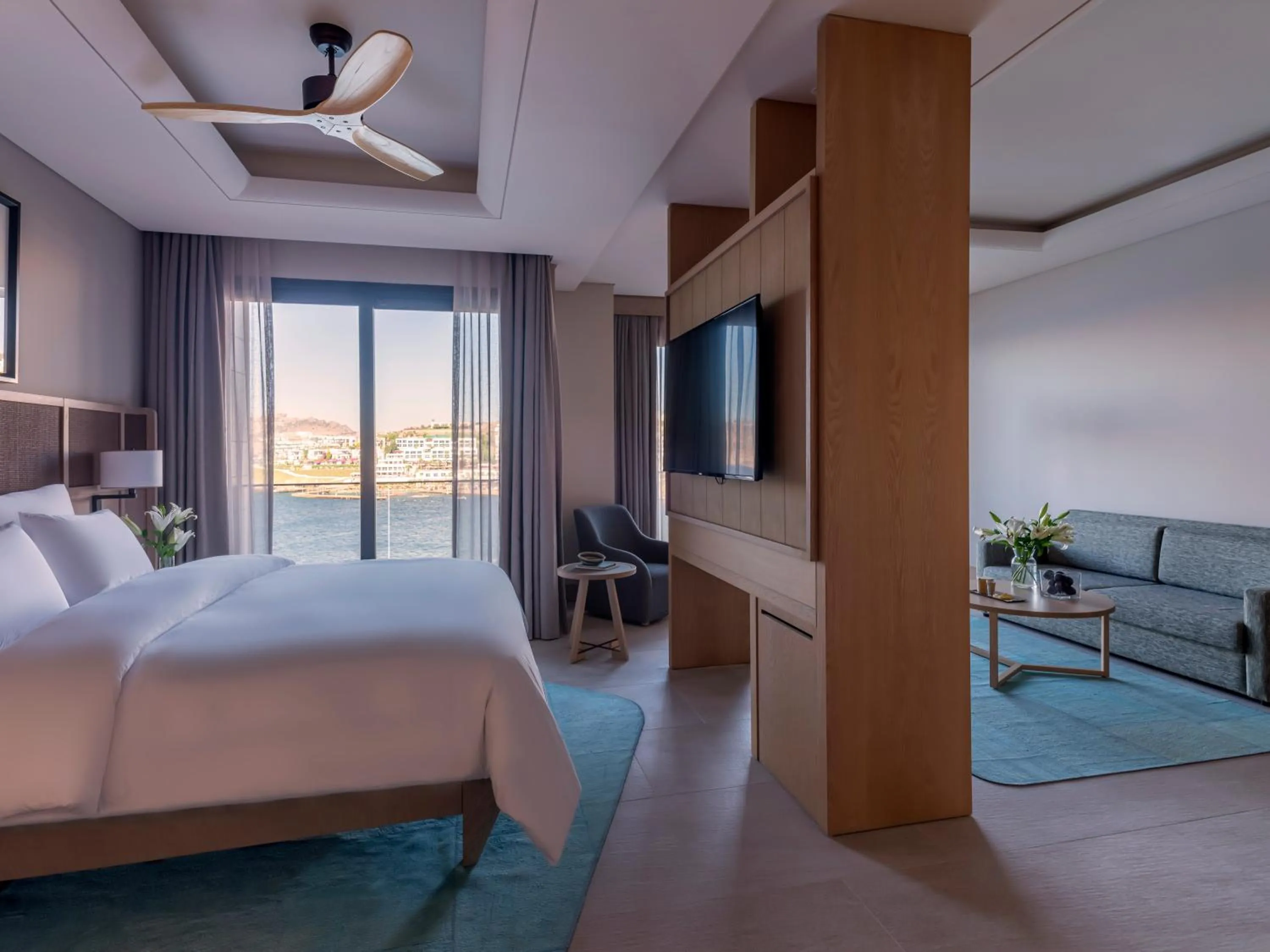 Bedroom, Bed in The Bodrum Hotel Yalıkavak - MGallery Collection