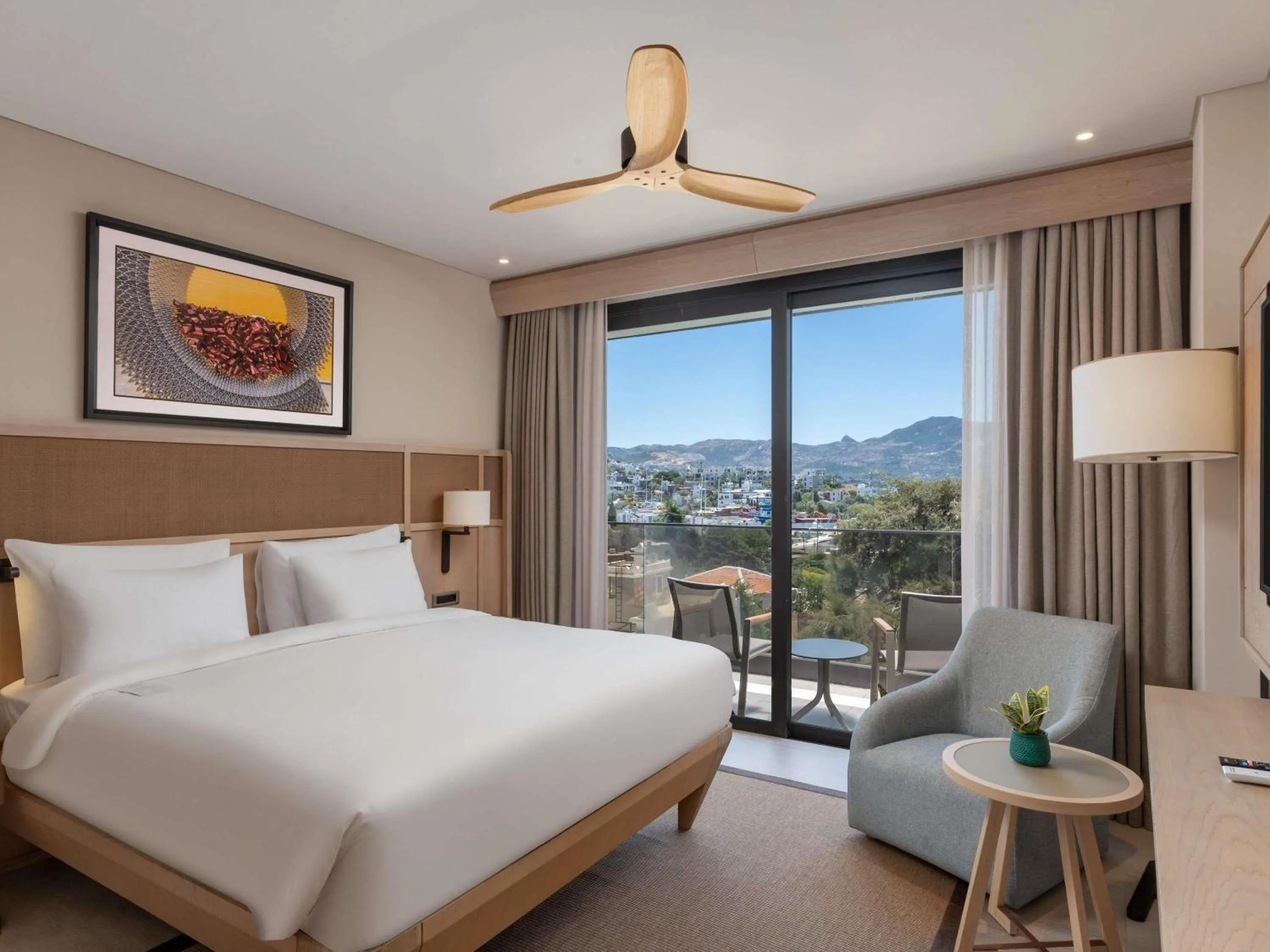 Bedroom, Bed in The Bodrum Hotel Yalıkavak - MGallery Collection