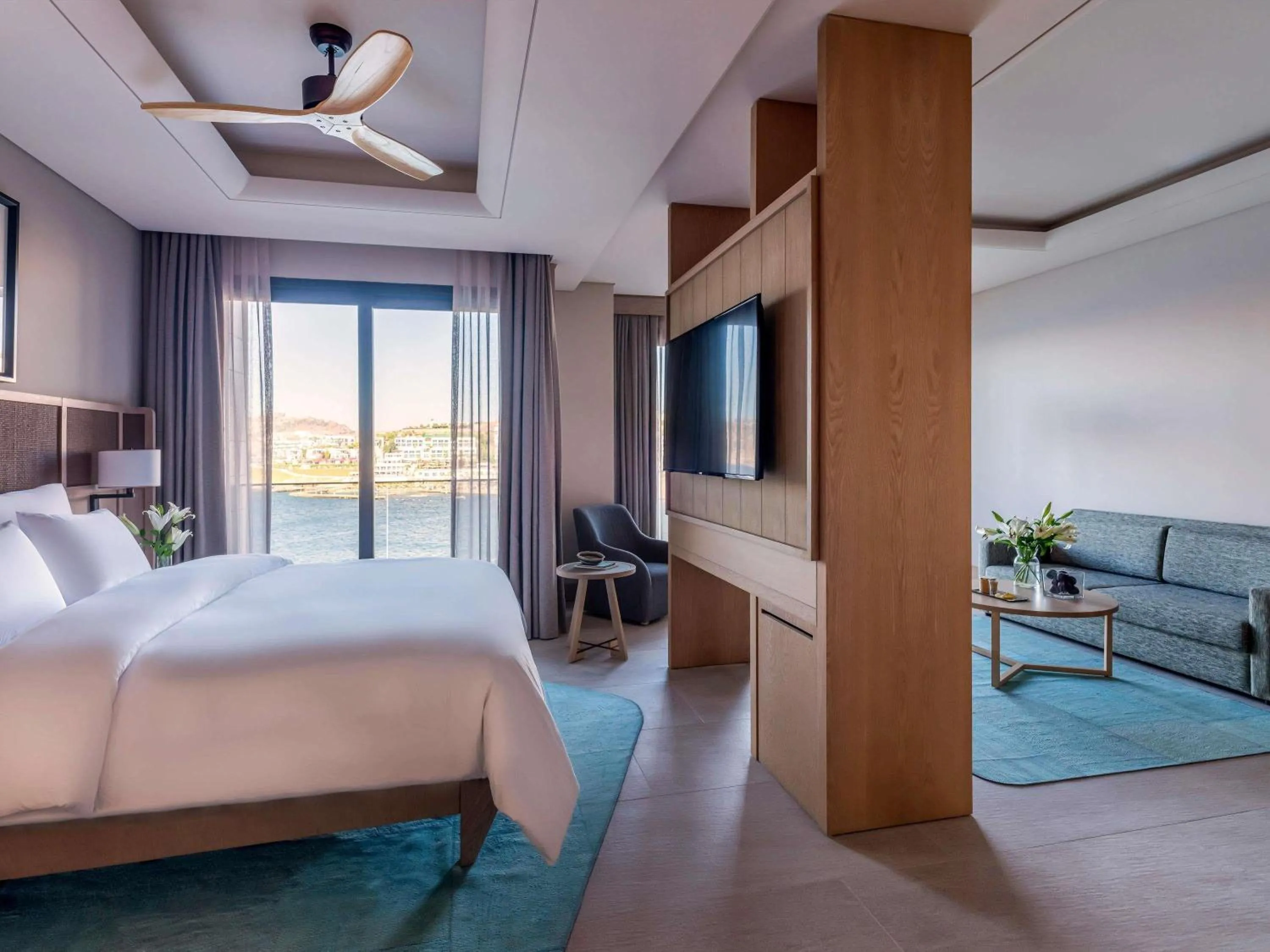 Bedroom, Bed in The Bodrum Hotel Yalıkavak - MGallery Collection