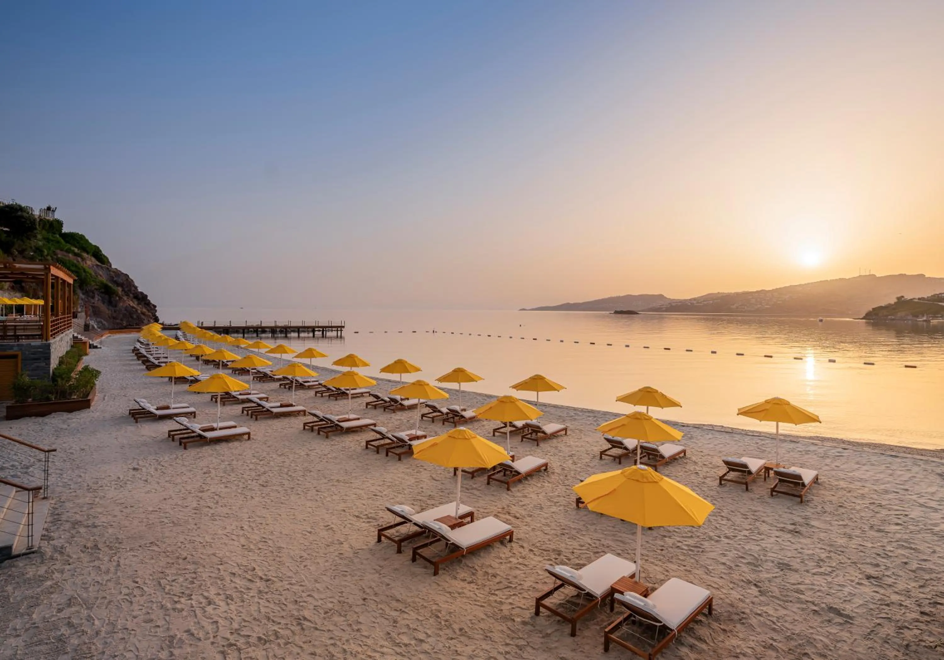 Beach in The Bodrum Hotel Yalıkavak - MGallery Collection