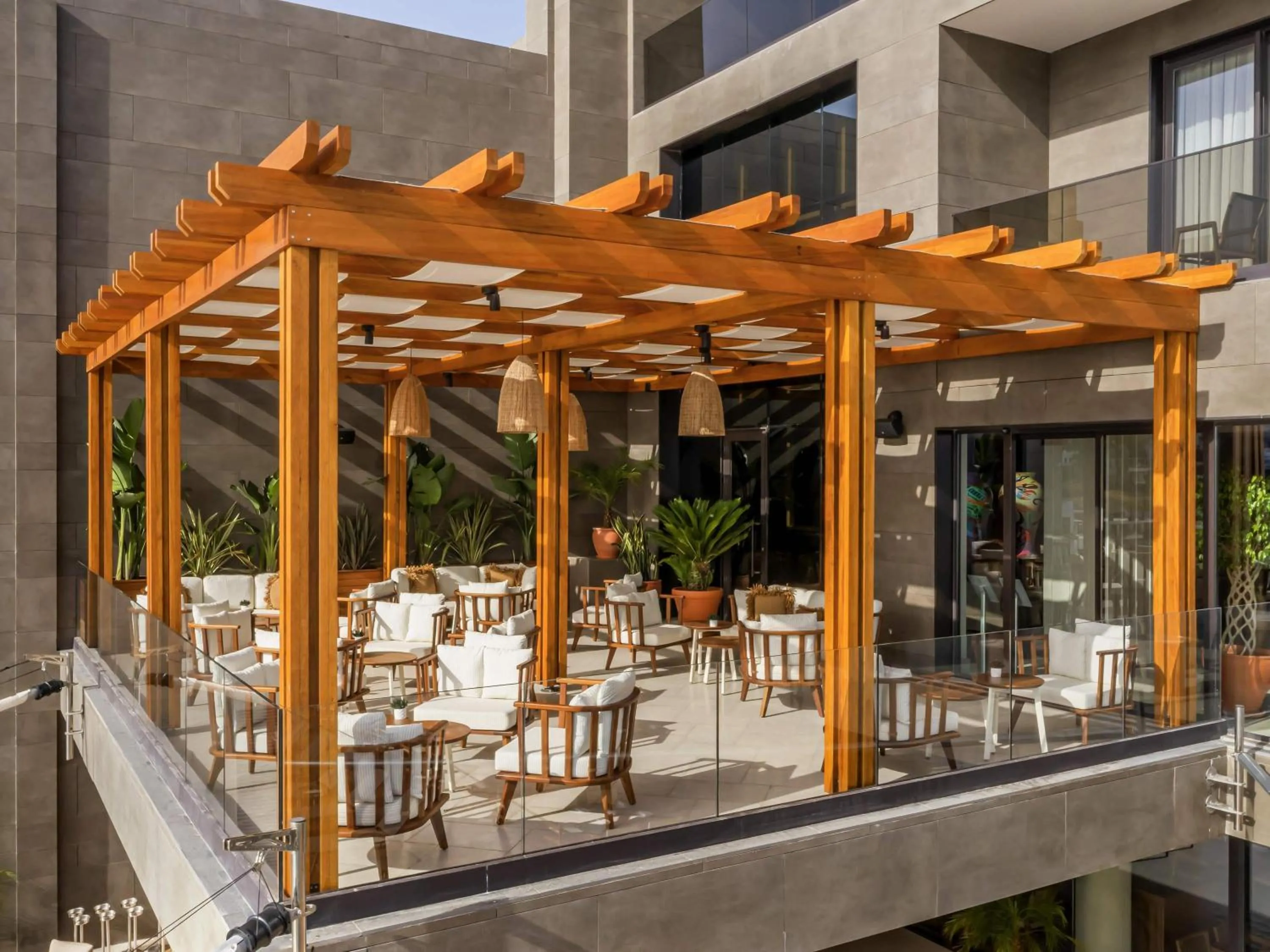 Lounge or bar in The Bodrum Hotel Yalıkavak - MGallery Collection