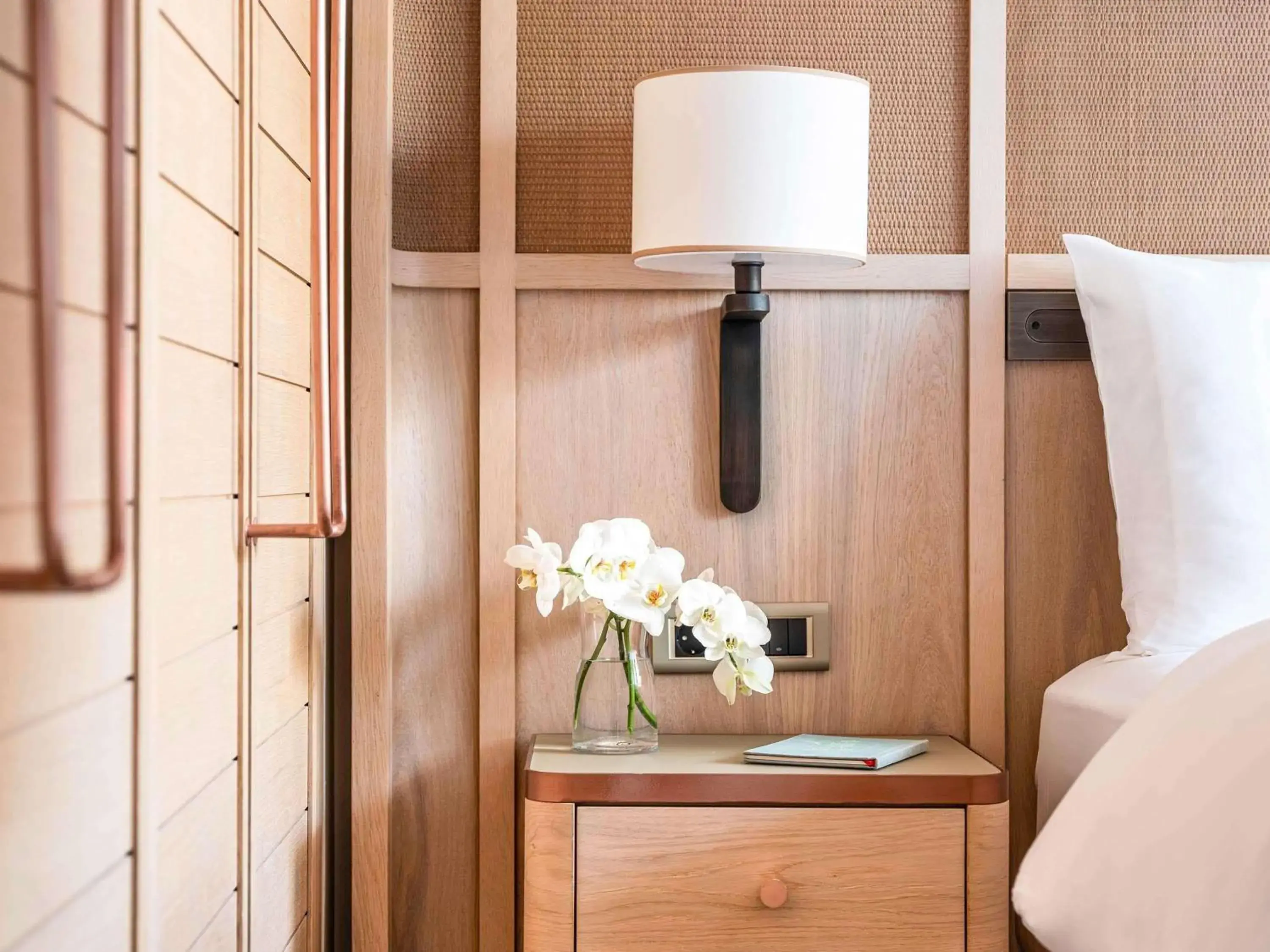 Bedroom, Bed in The Bodrum Hotel Yalıkavak - MGallery Collection Bedroom, Bed in The Bodrum Hotel Yalıkavak - MGallery Collection