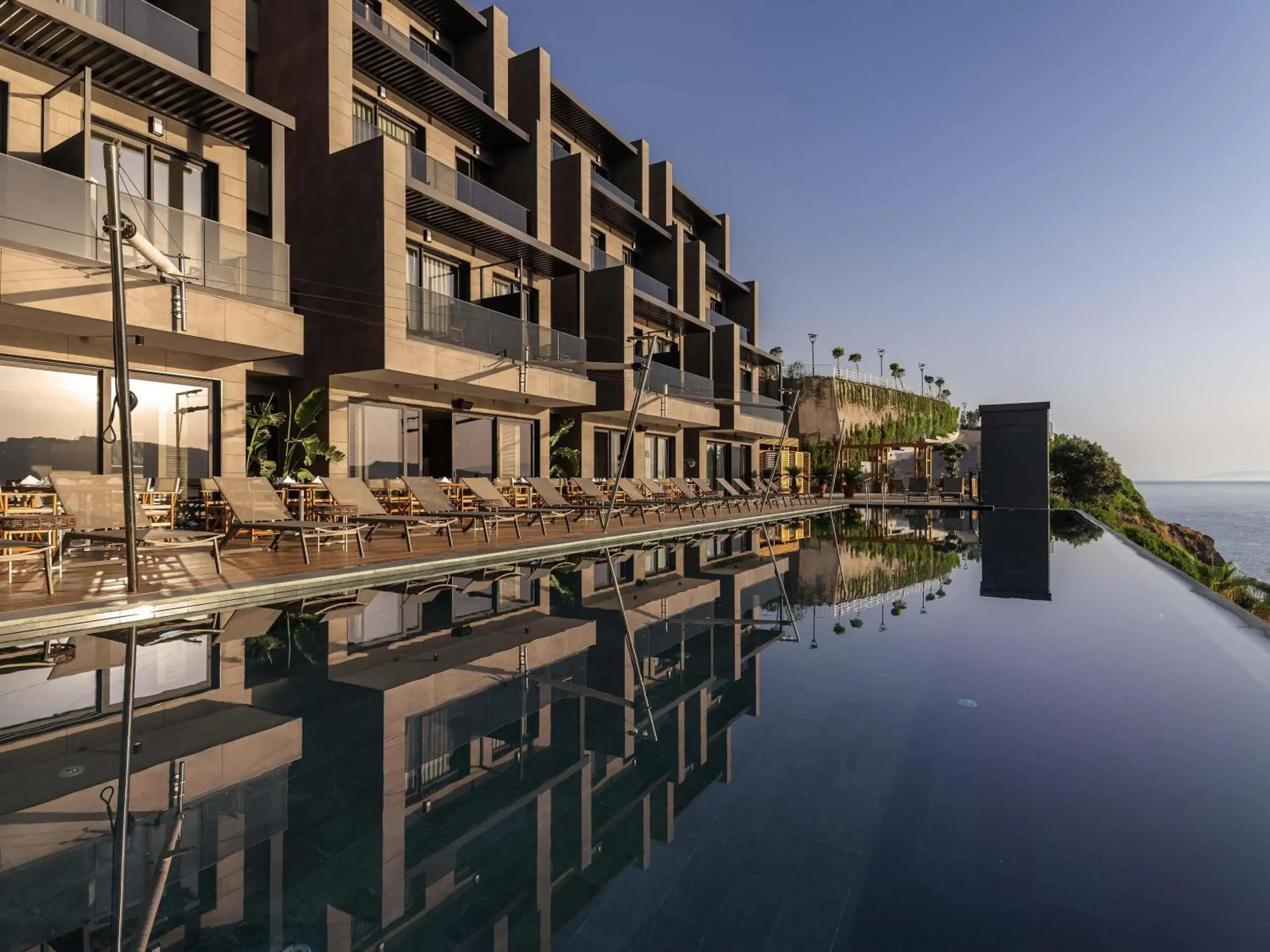 Pool view in The Bodrum Hotel Yalıkavak - MGallery Collection Pool view in The Bodrum Hotel Yalıkavak - MGallery Collection