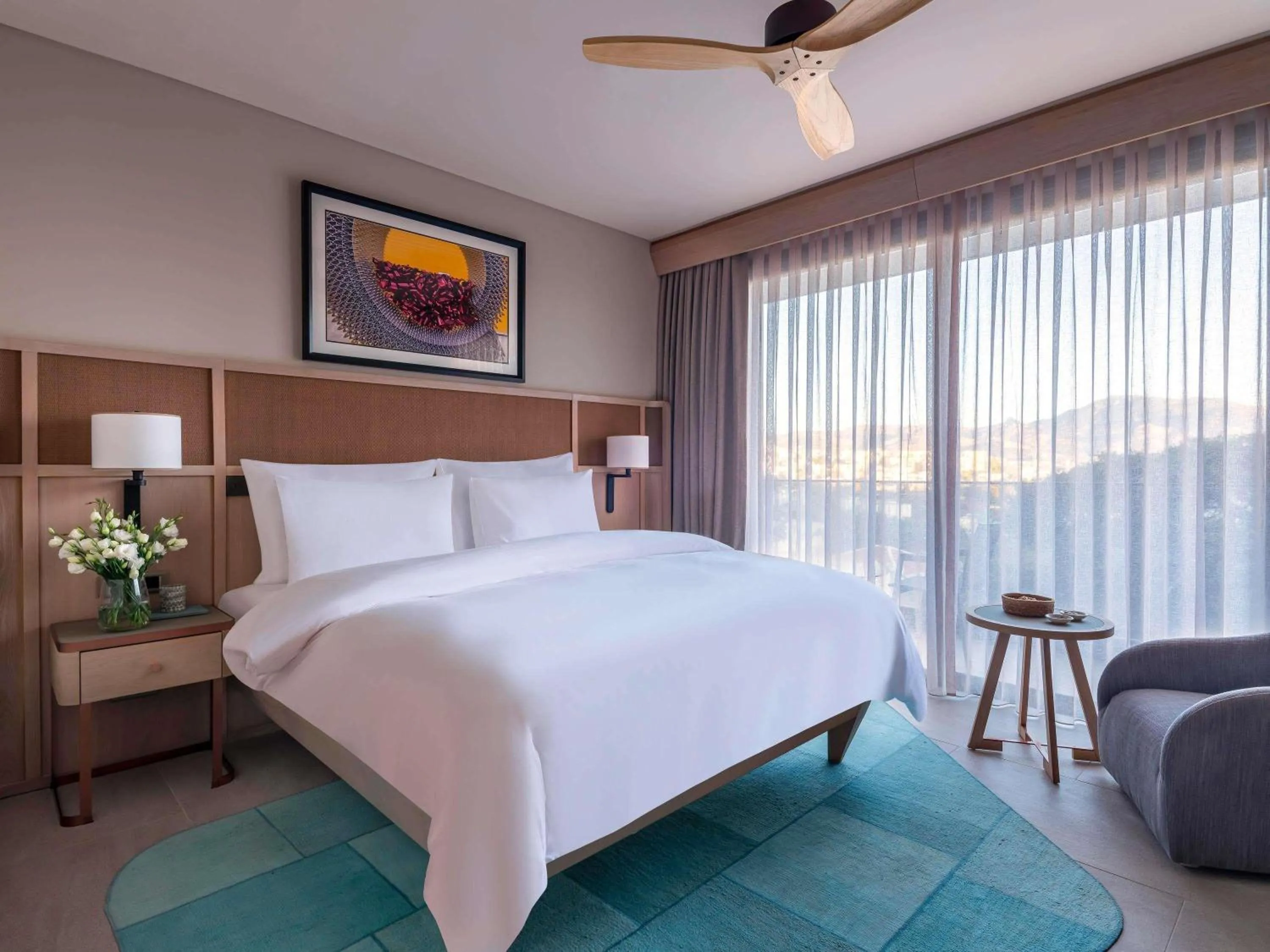 Bedroom, Bed in The Bodrum Hotel Yalıkavak - MGallery Collection