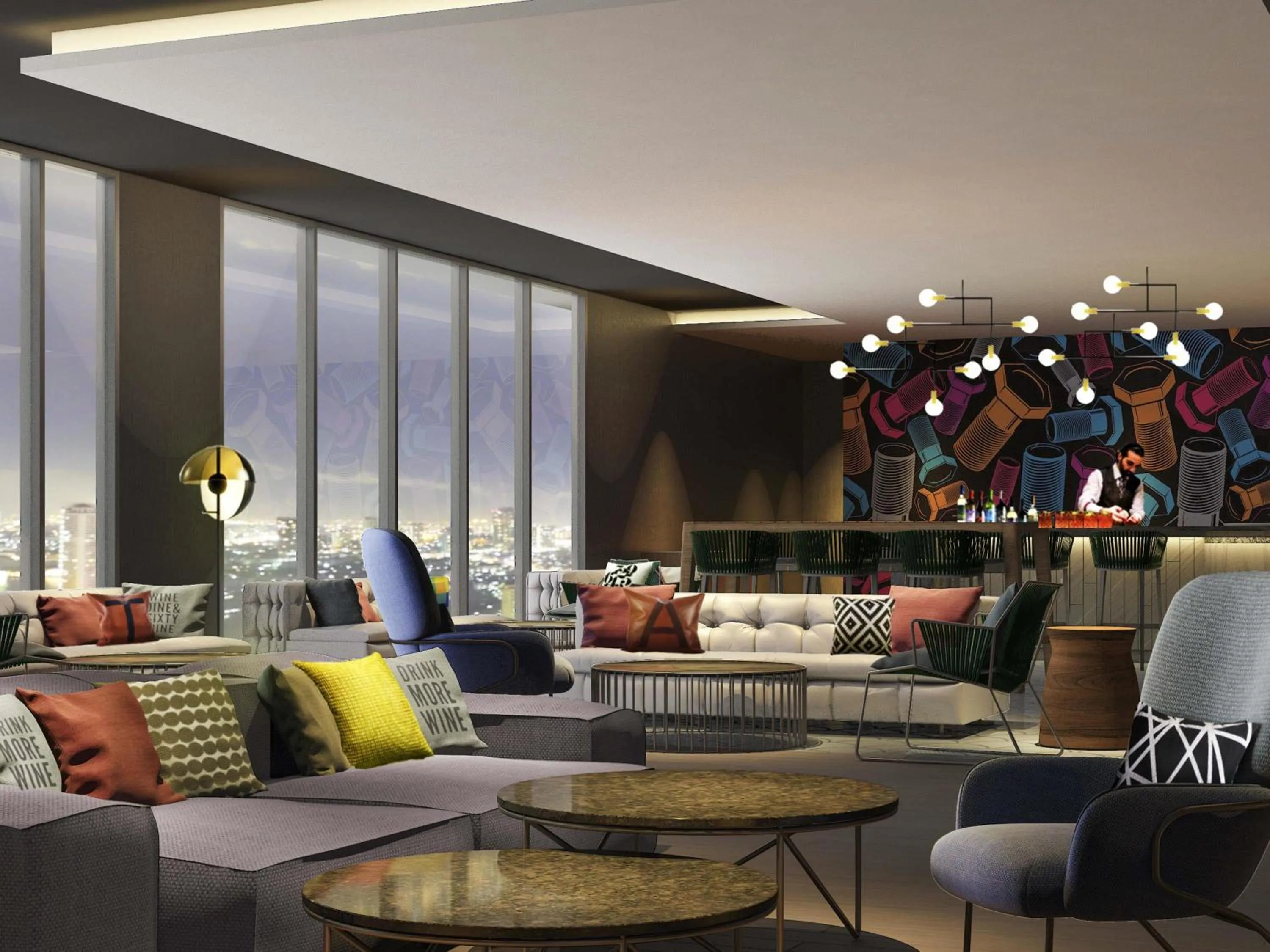 Lounge or bar in Mercure Kuala Lumpur Glenmarie