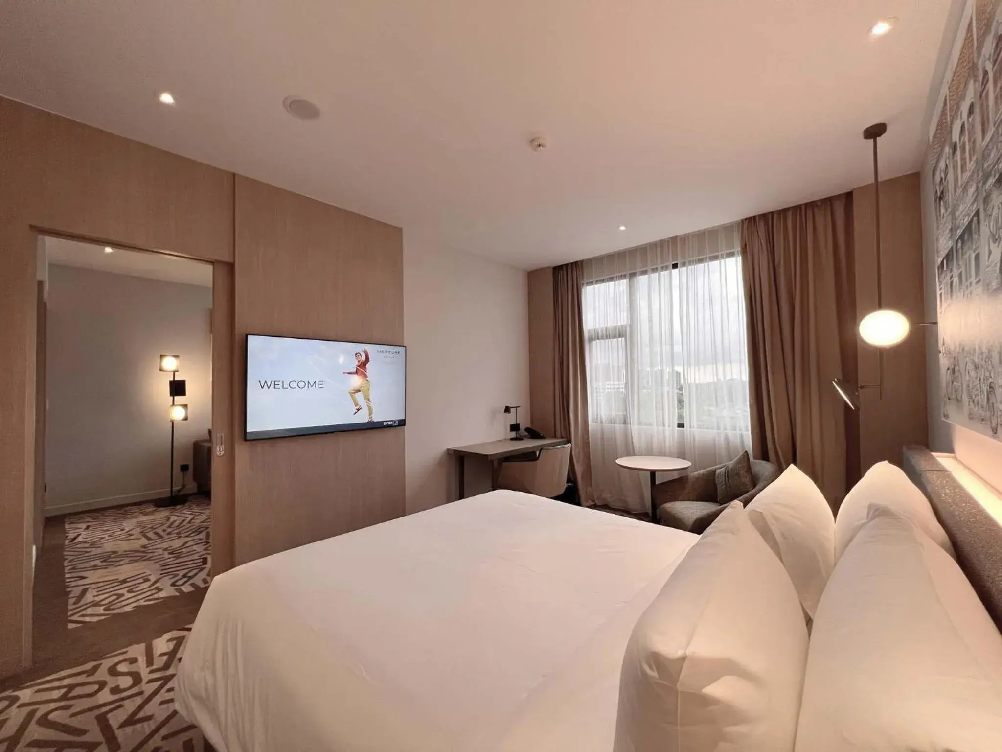 Bed in Mercure Kuala Lumpur Glenmarie Bed in Mercure Kuala Lumpur Glenmarie