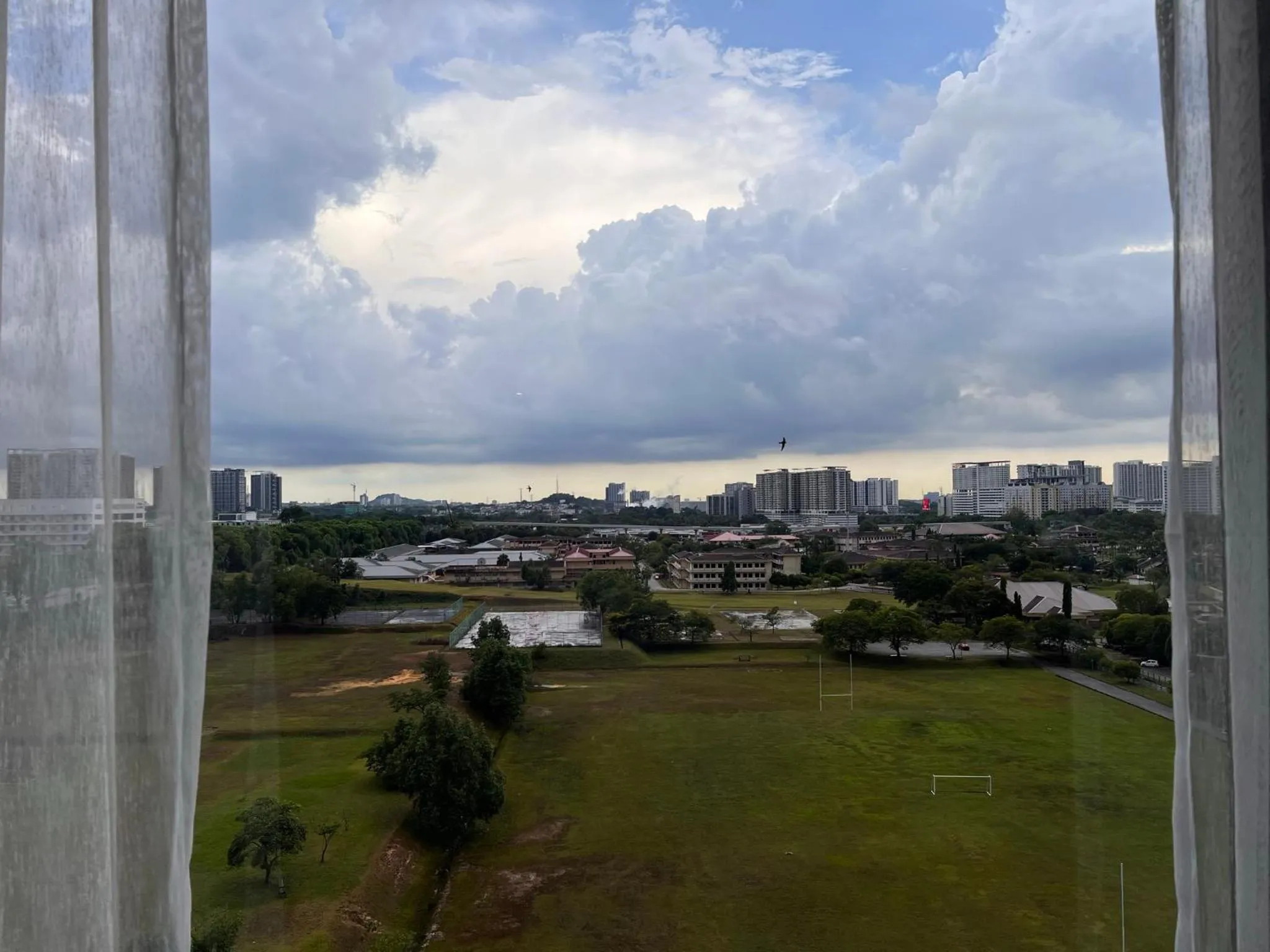 Garden view in Mercure Kuala Lumpur Glenmarie