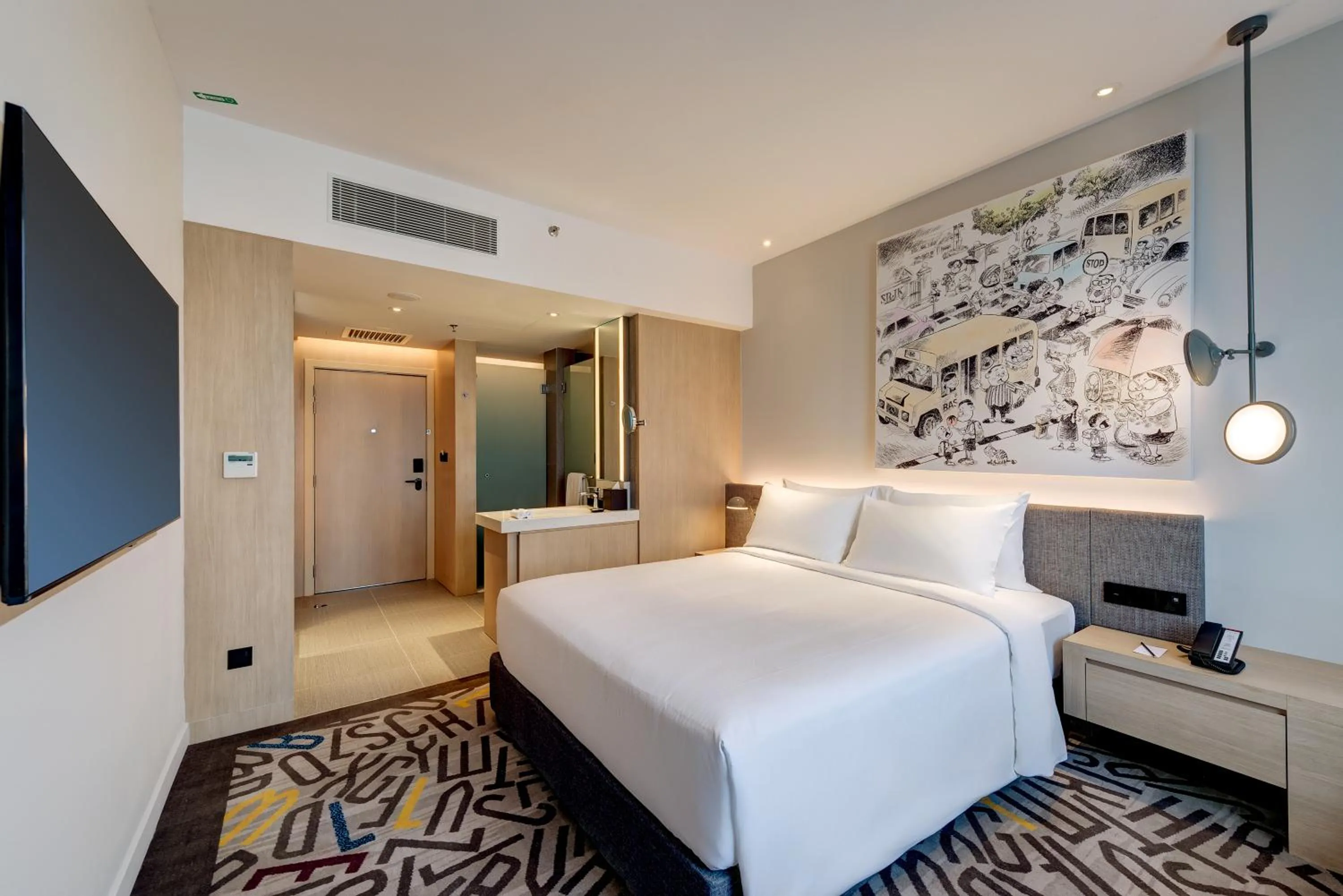 Bed in Mercure Kuala Lumpur Glenmarie