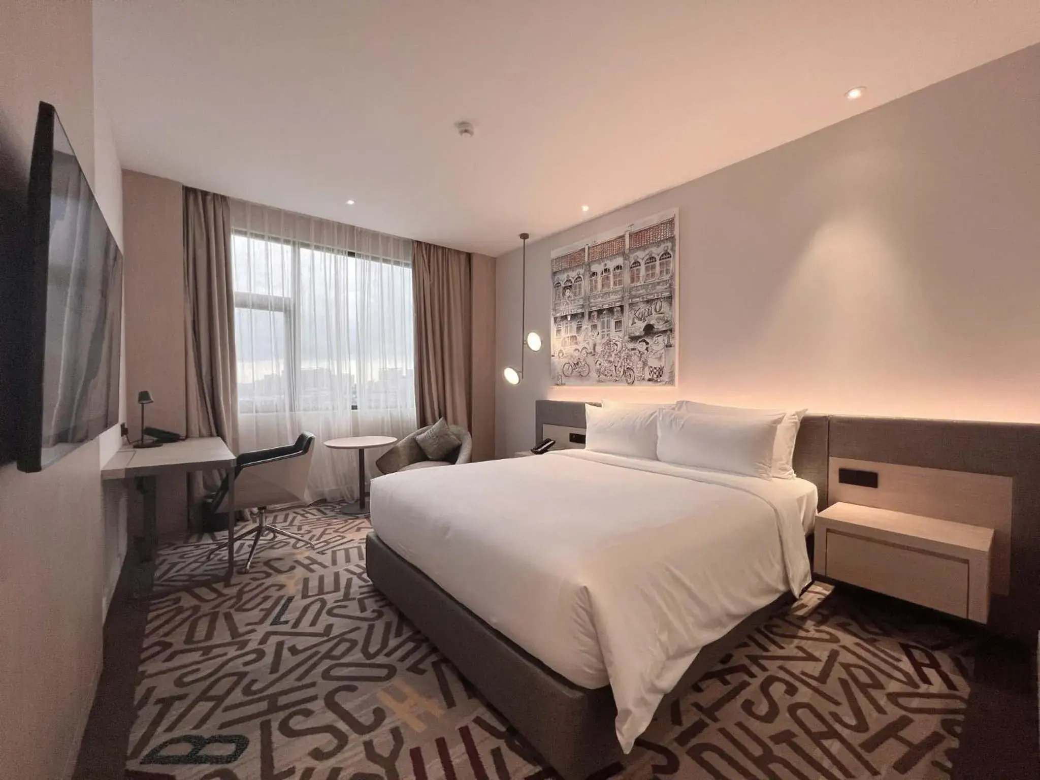 Bed in Mercure Kuala Lumpur Glenmarie Bed in Mercure Kuala Lumpur Glenmarie