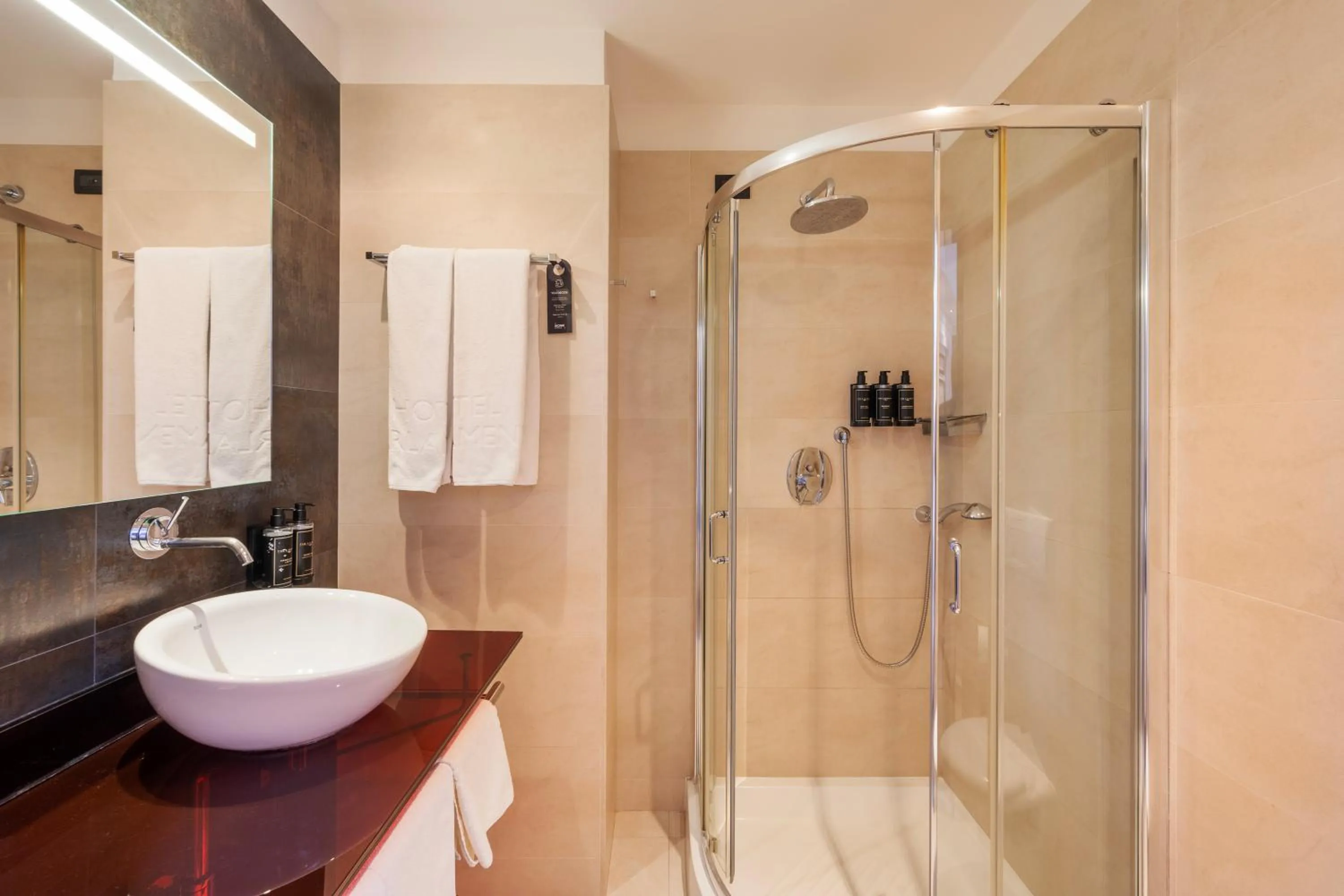 Shower in Ikonik Parlament