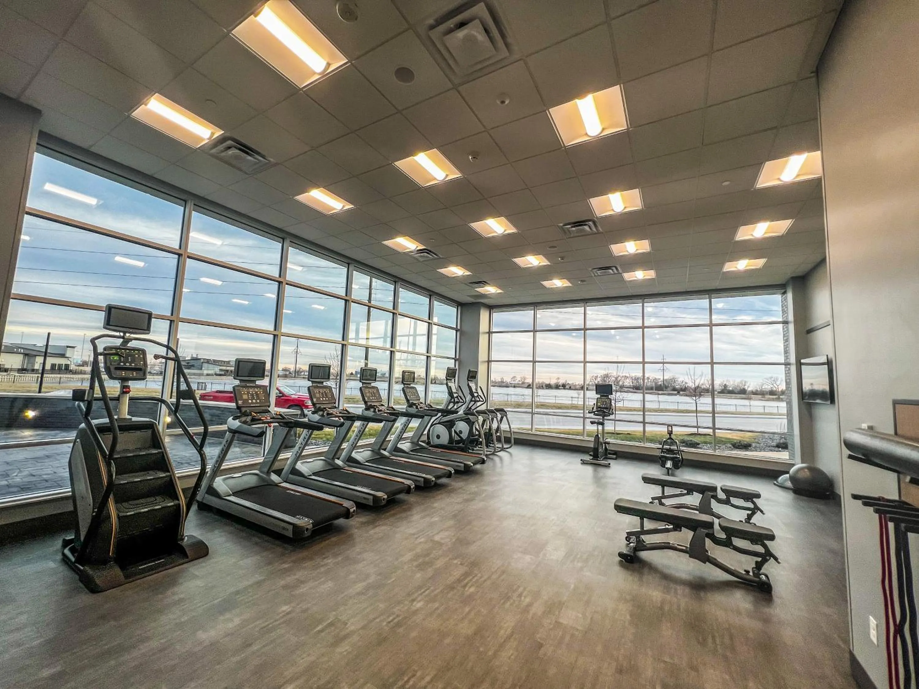Fitness centre/facilities in Crowne Plaza - Kearney by IHG