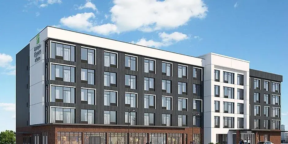 Property building in Holiday Inn Express & Suites - Little Rock Downtown by IHG Property building in Holiday Inn Express & Suites - Little Rock Downtown by IHG