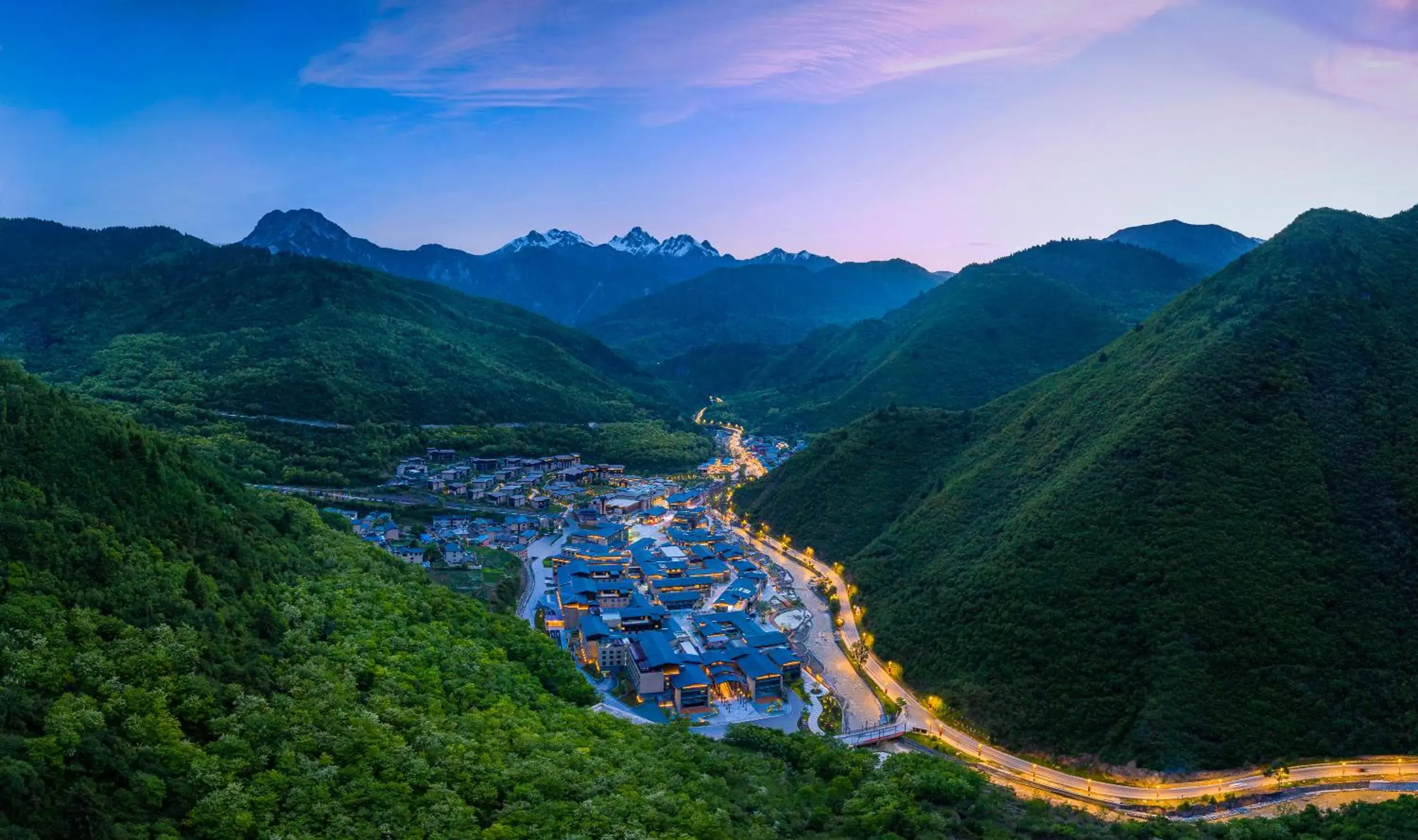 Bird's eye view in Hotel Indigo Jiuzhai by IHG Bird's eye view in Hotel Indigo Jiuzhai by IHG