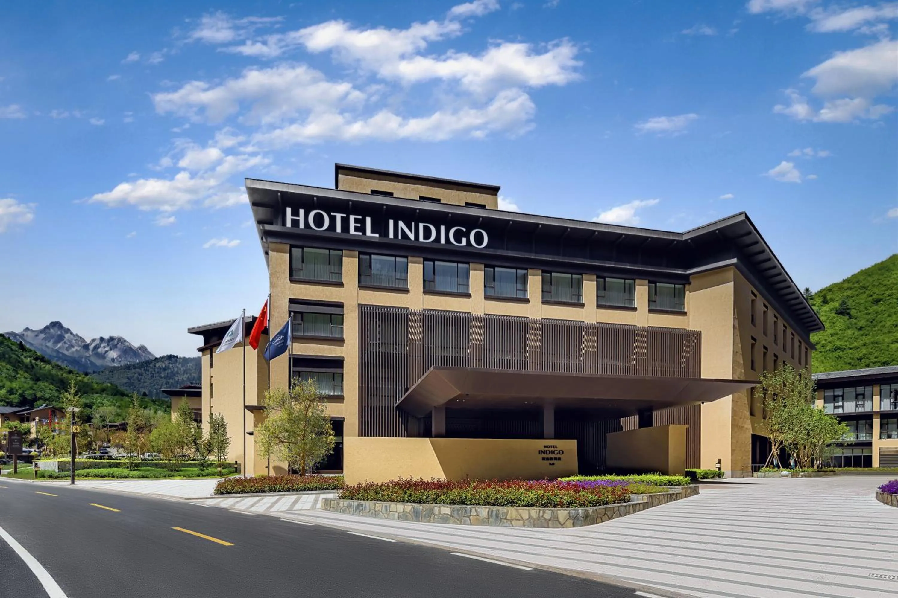 Property building in Hotel Indigo Jiuzhai by IHG