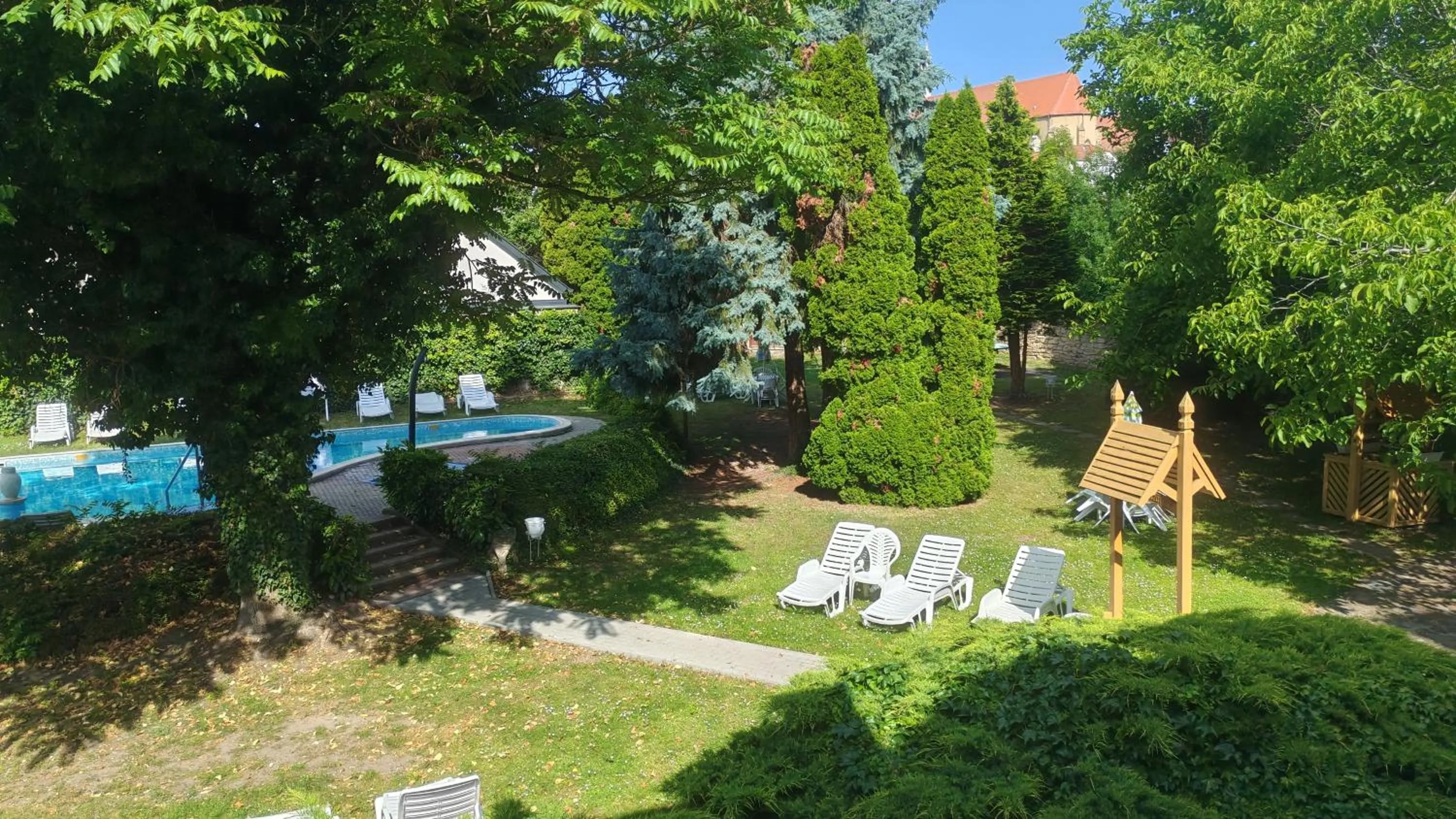 Garden in Abbázia Club Hotel Kék