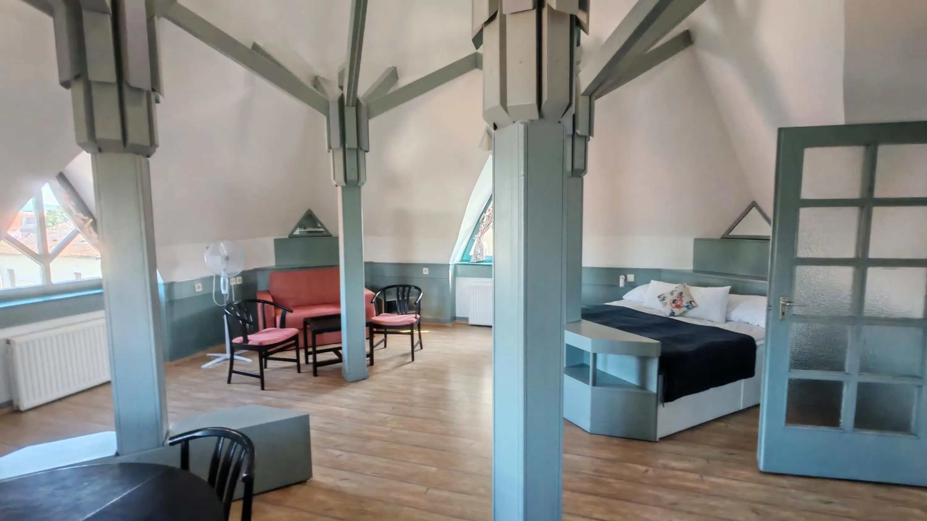 Photo of the whole room, Bed in Abbázia Club Hotel Kék