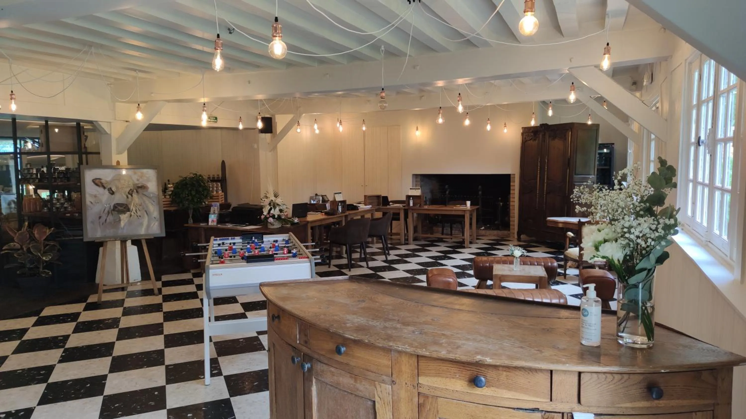 Lobby or reception in Moulin de Fourges