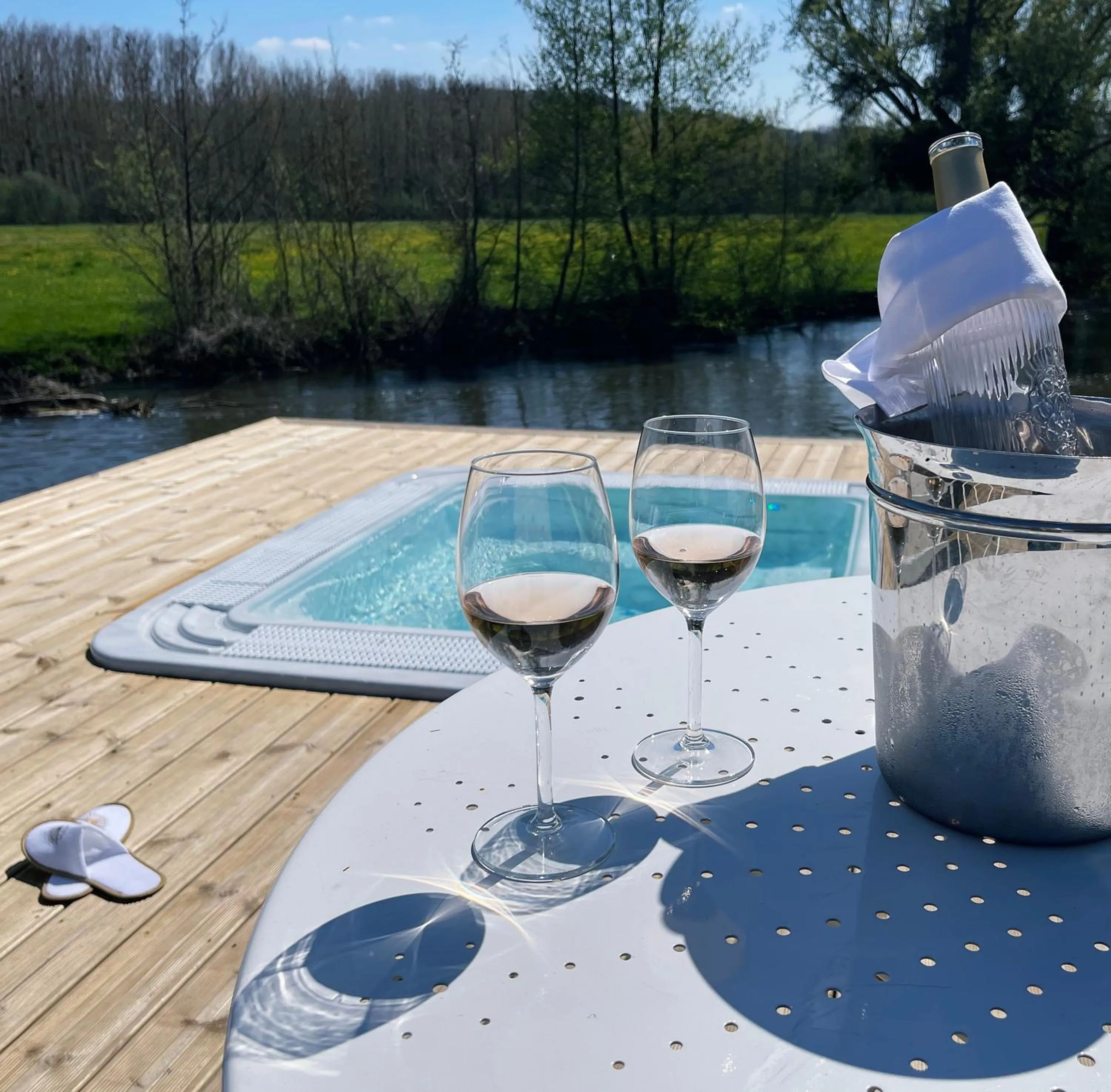 Hot Tub in Moulin de Fourges