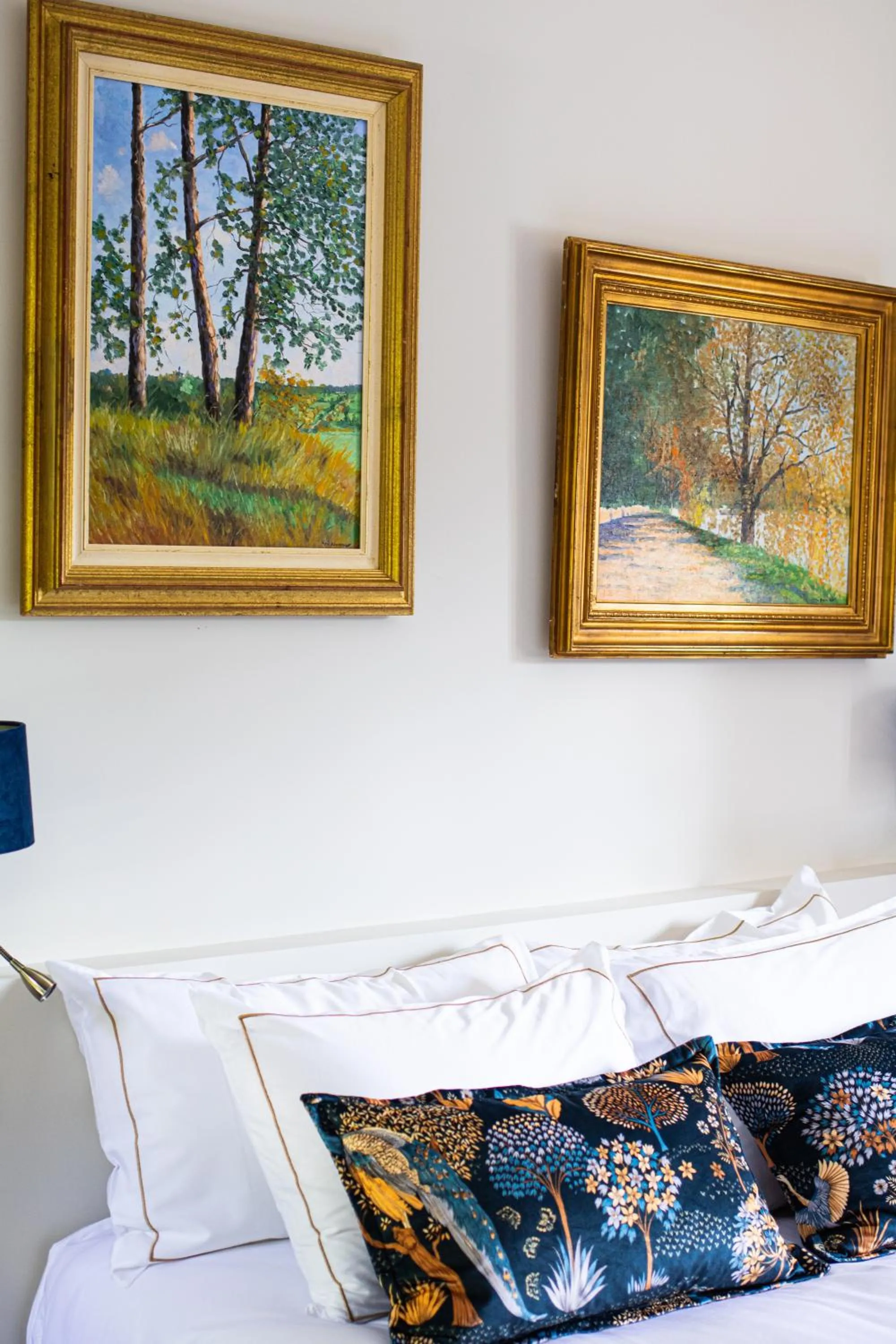 Decorative detail, Bed in Moulin de Fourges