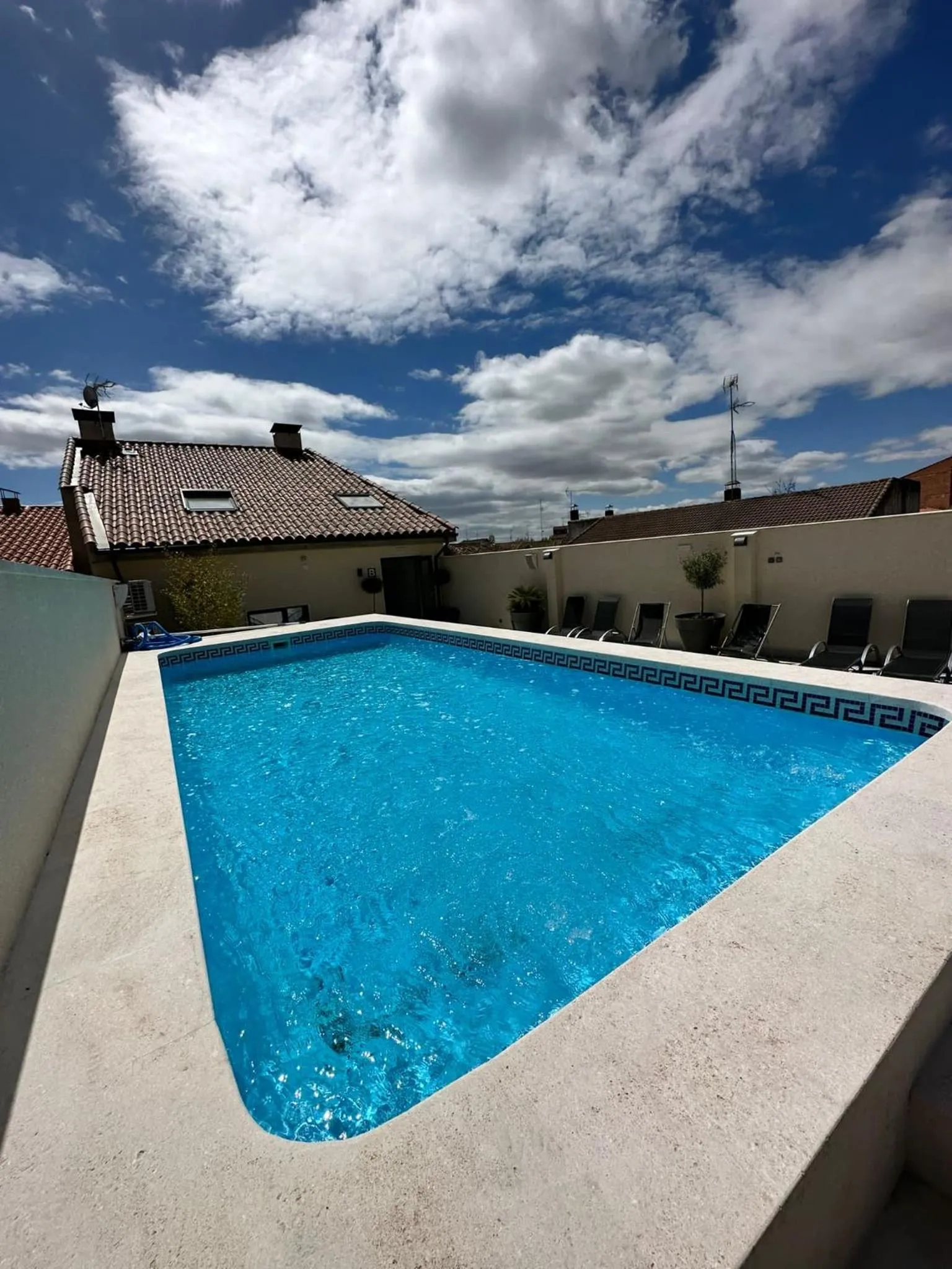 Balcony/Terrace in Hostal Comfort Suites