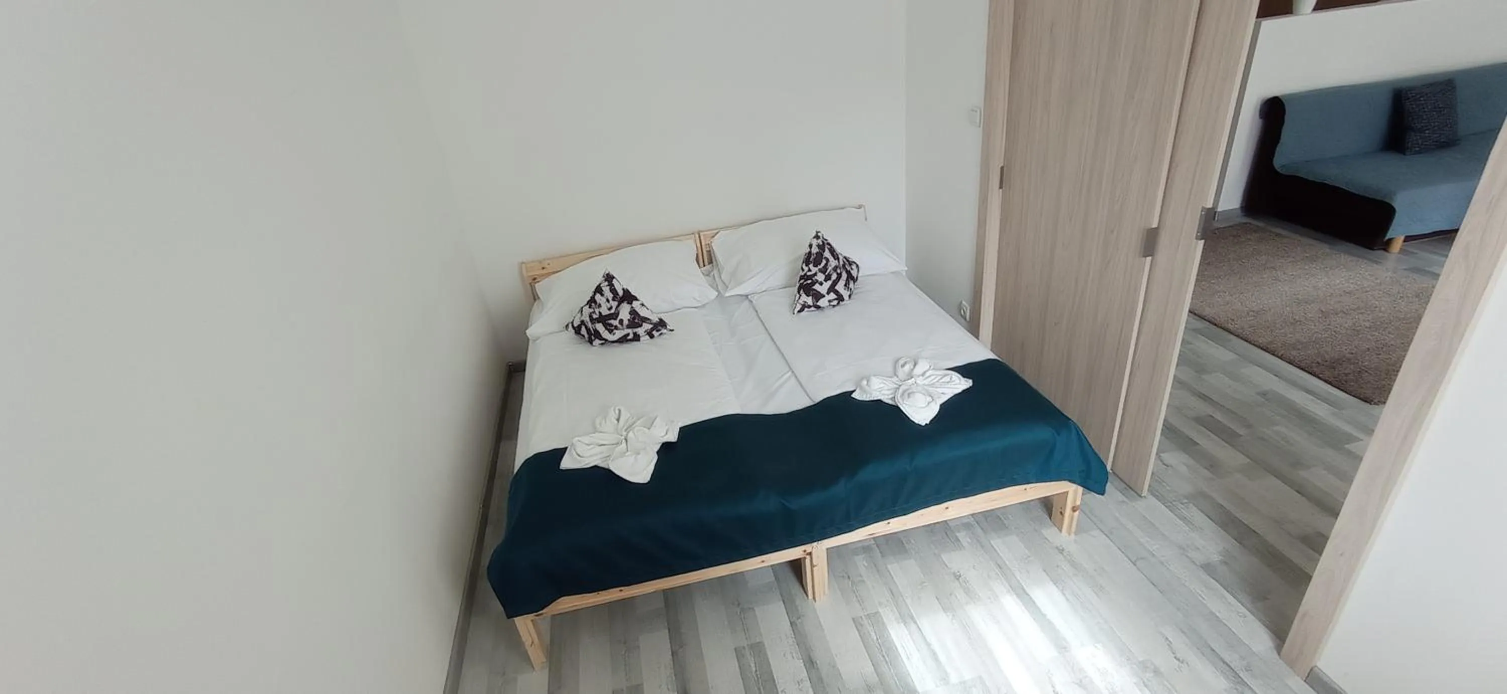 Bed in Akacfa Holiday Apartments