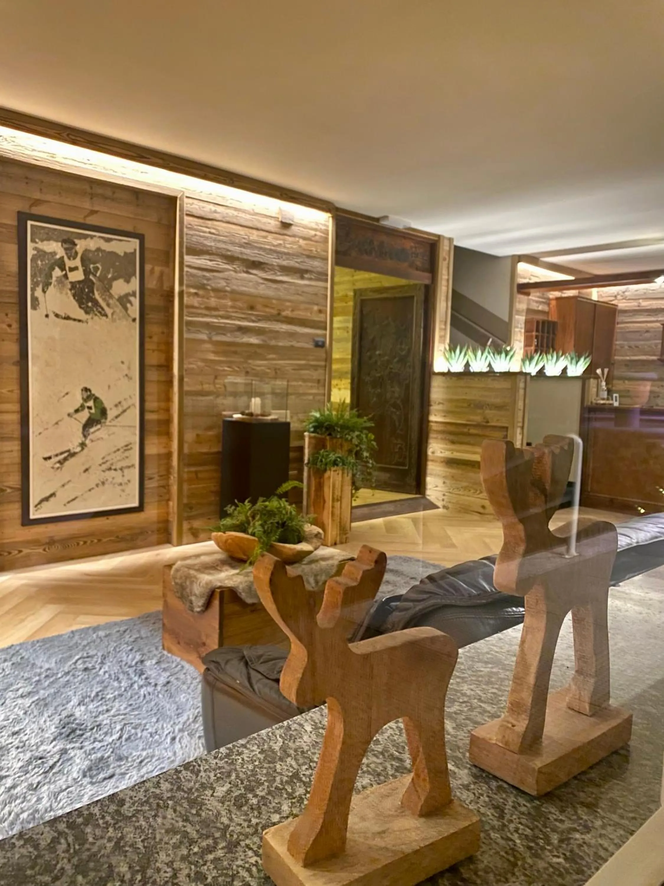 Lobby or reception in HOTEL LE FONTI