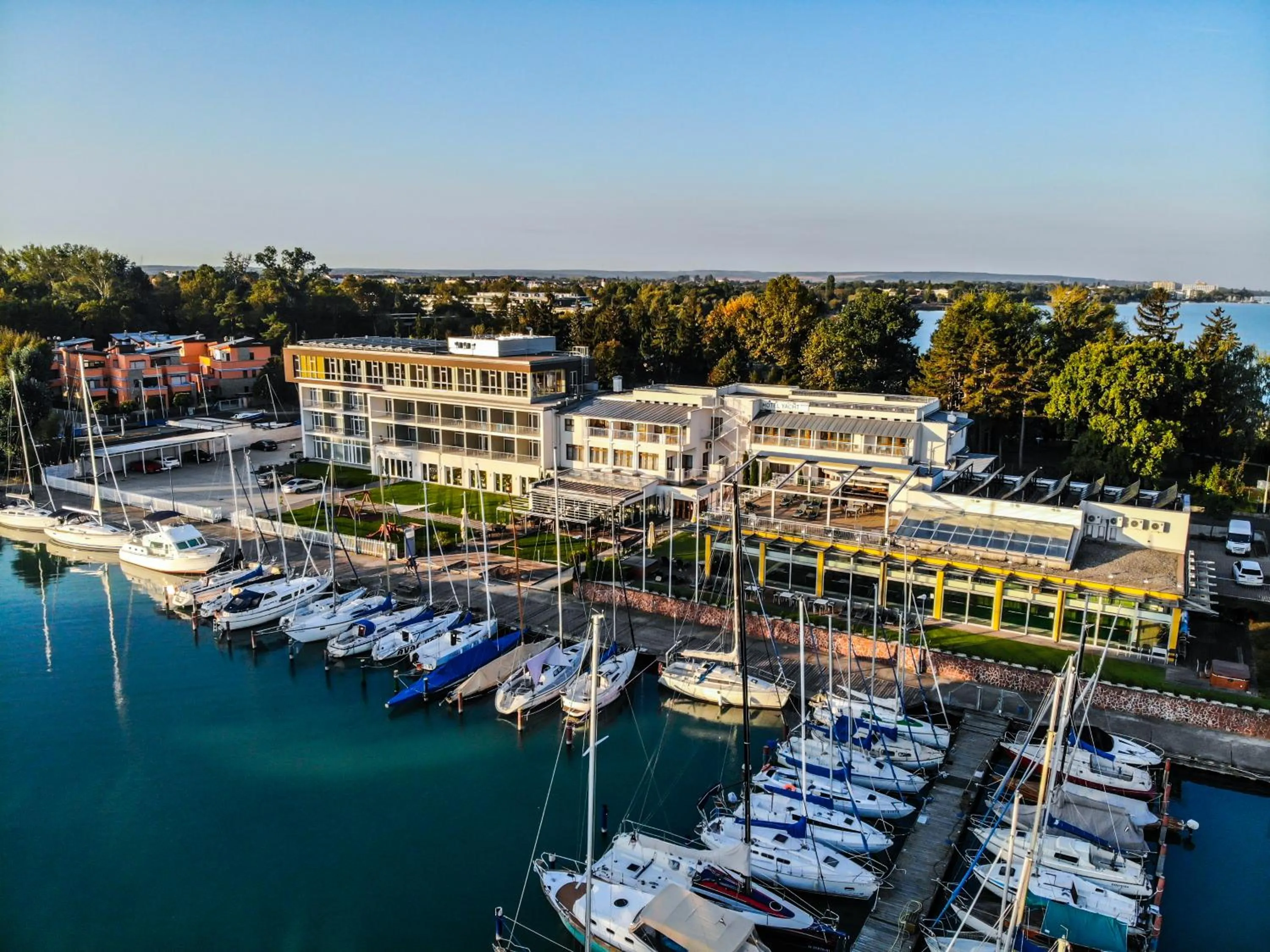 Bird's eye view in Hotel Yacht Wellness & Business