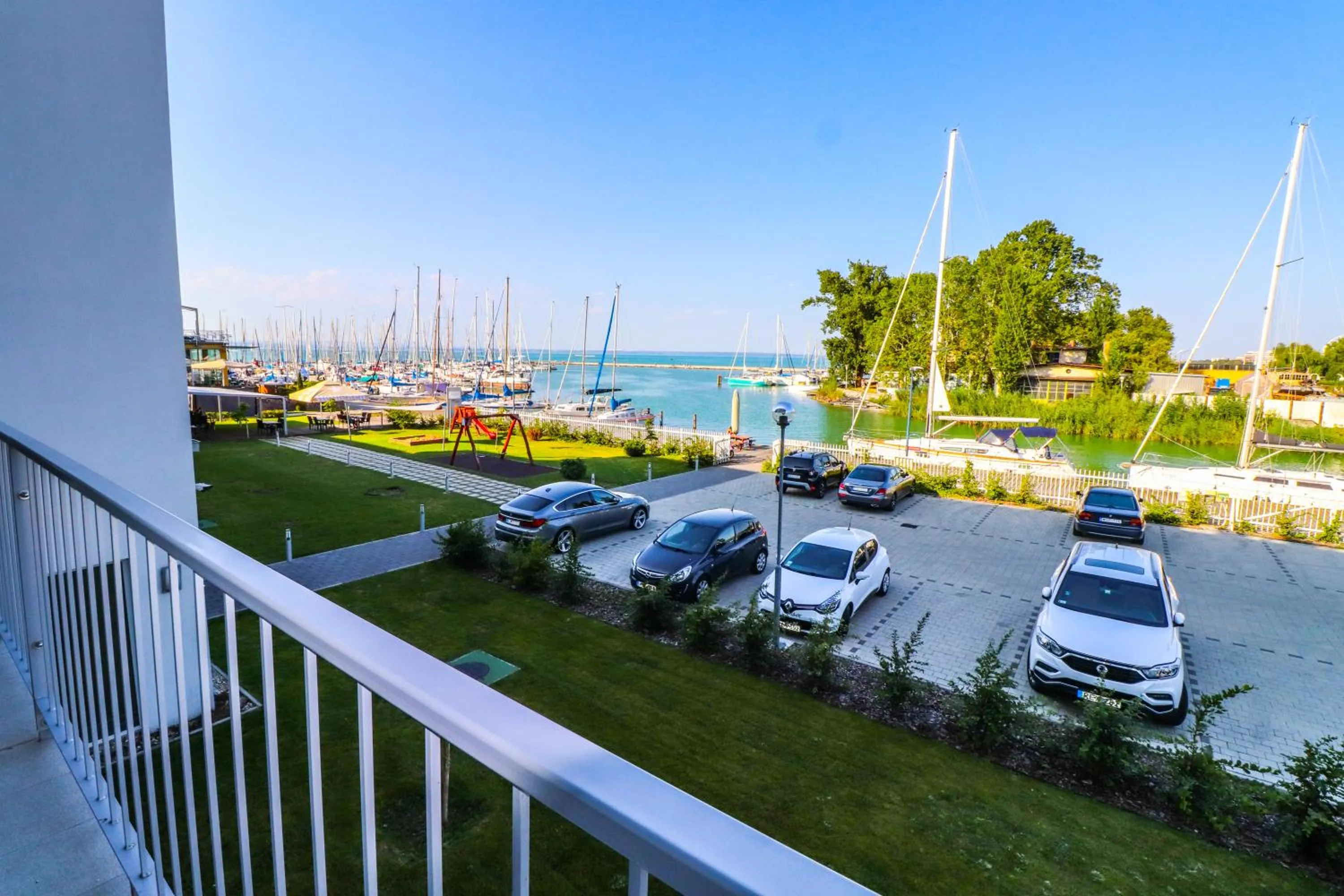 Balcony/Terrace in Hotel Yacht Wellness & Business