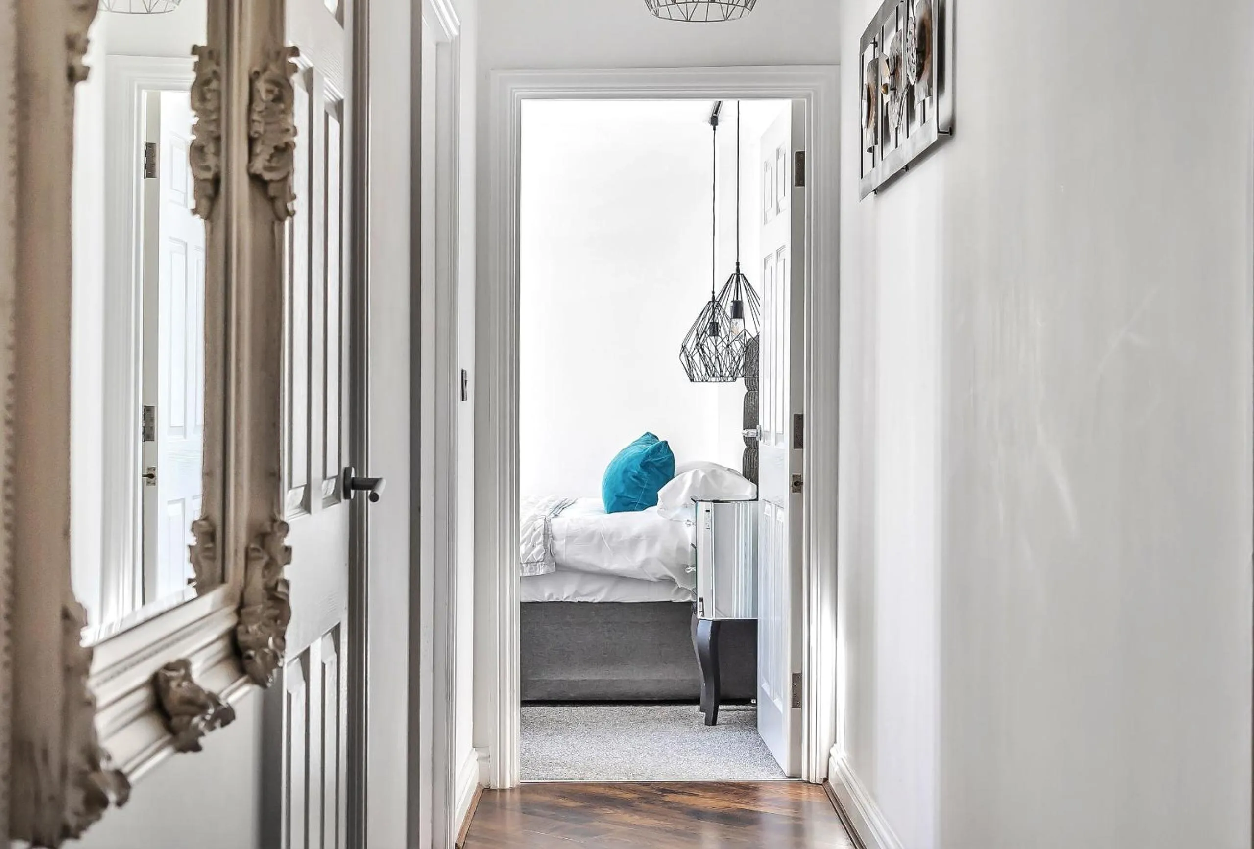 Lobby or reception, Bed in Pochin House Collections