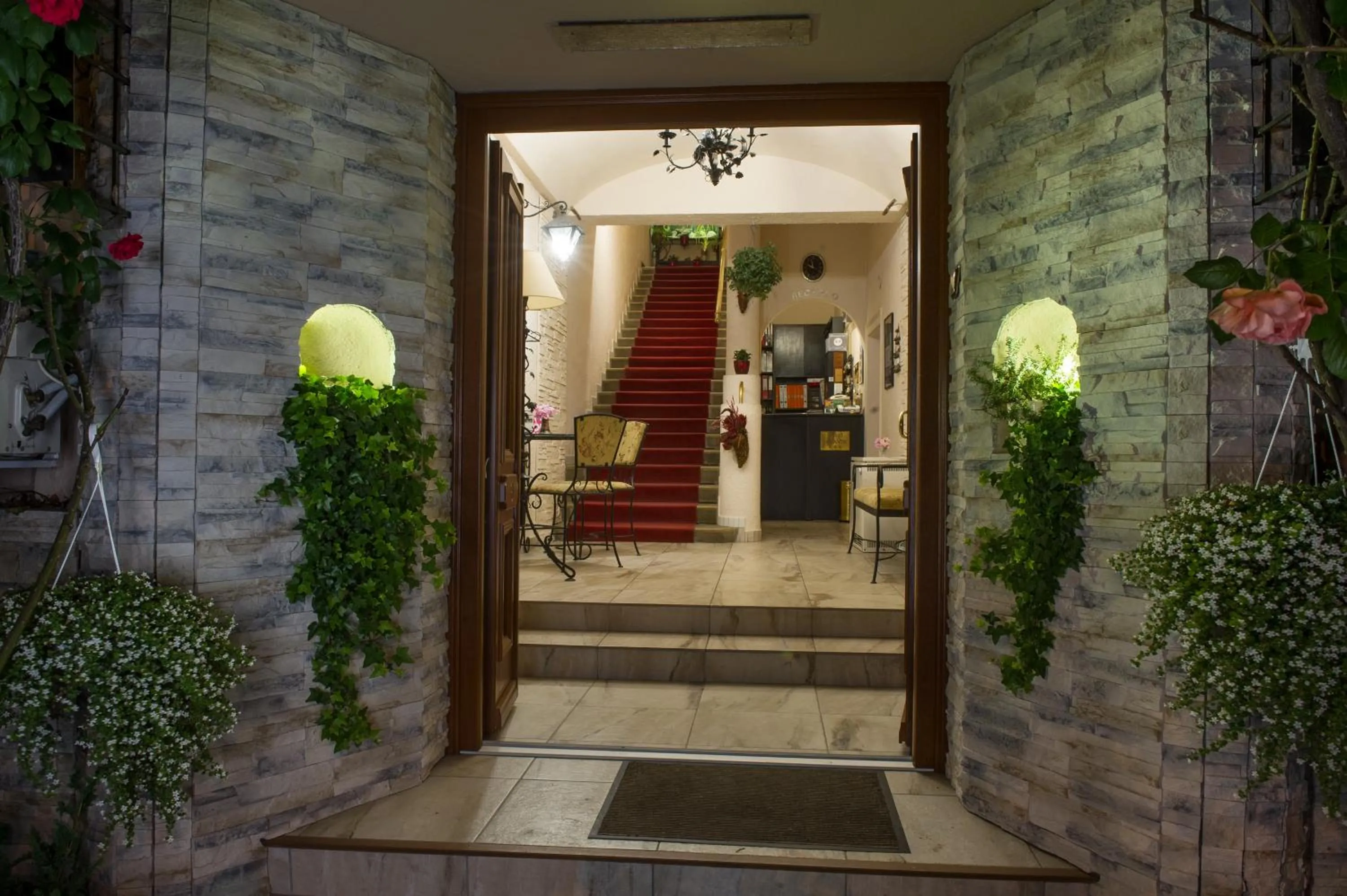 View (from property/room) in Hotel Romantik Eger