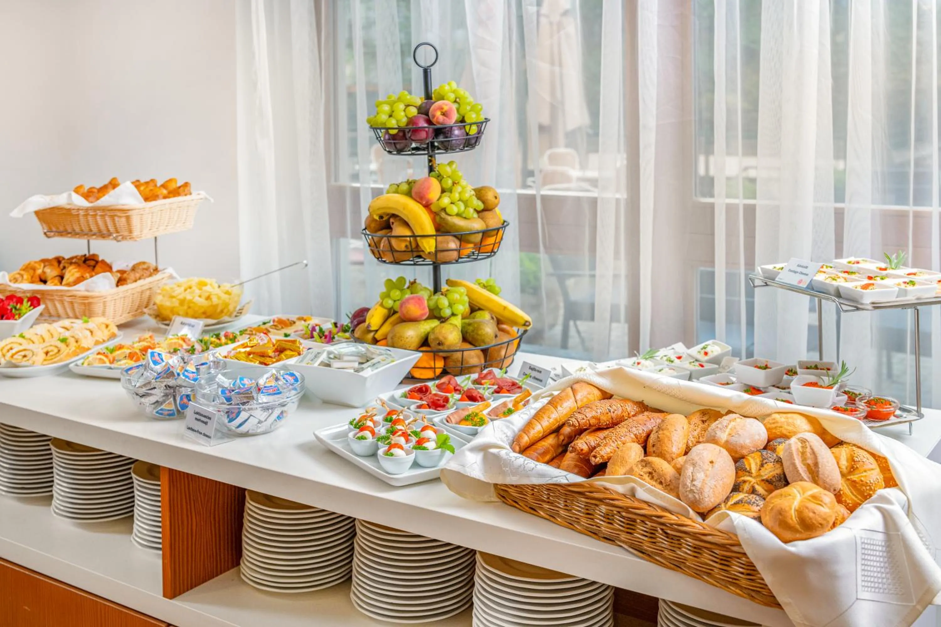 Breakfast in Corvin Hotel Budapest Sissi Wing